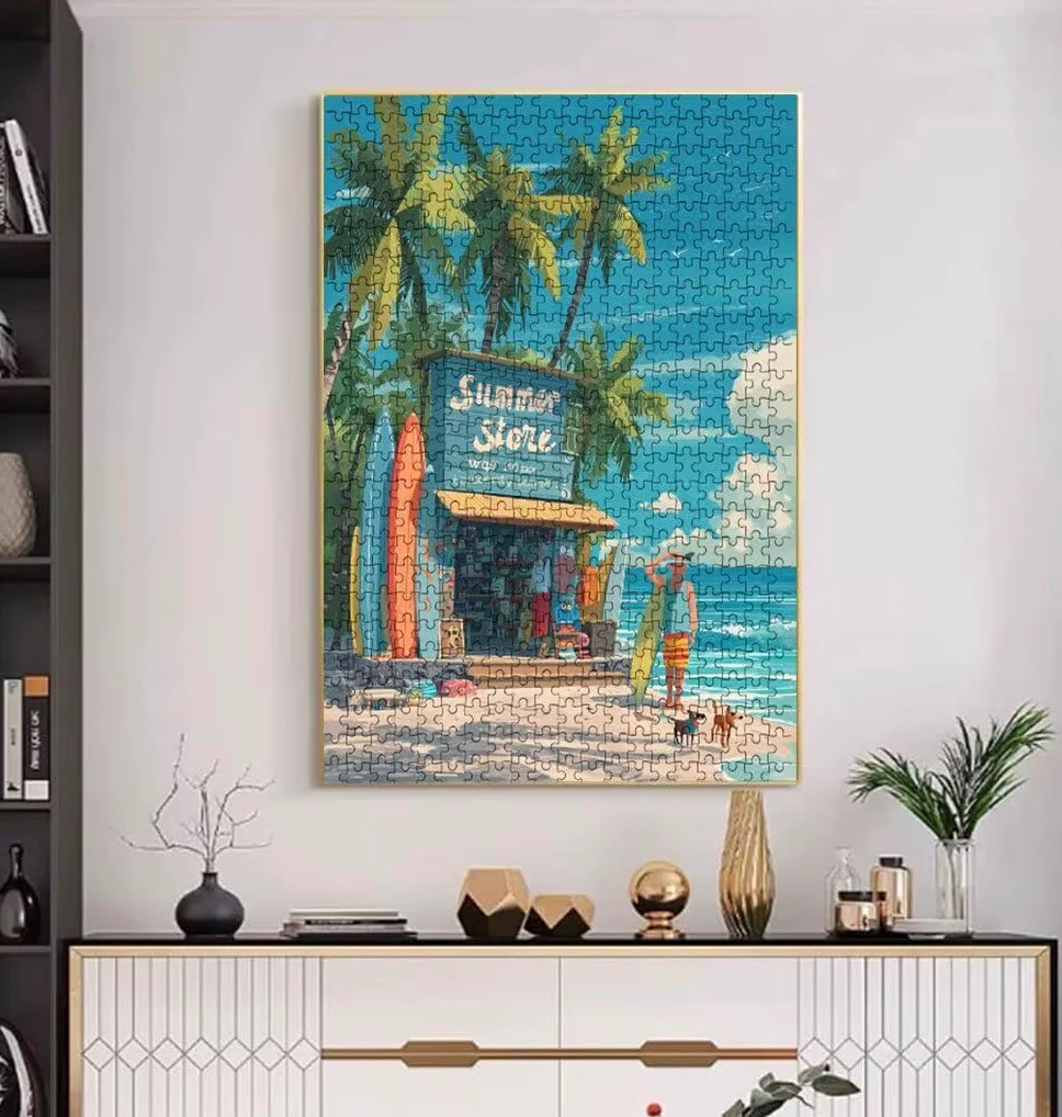 Puzzle 3000, Jigsaw Puzzle per Adulti, Estate Sulla Spiaggia BLQSBGA6-467 | Puzzle Classici, Impossibile Difficile Sfidanti Puzzles, Puzzle Decorativo per La Famiglia, Come Regalo e Decorazione Pareti