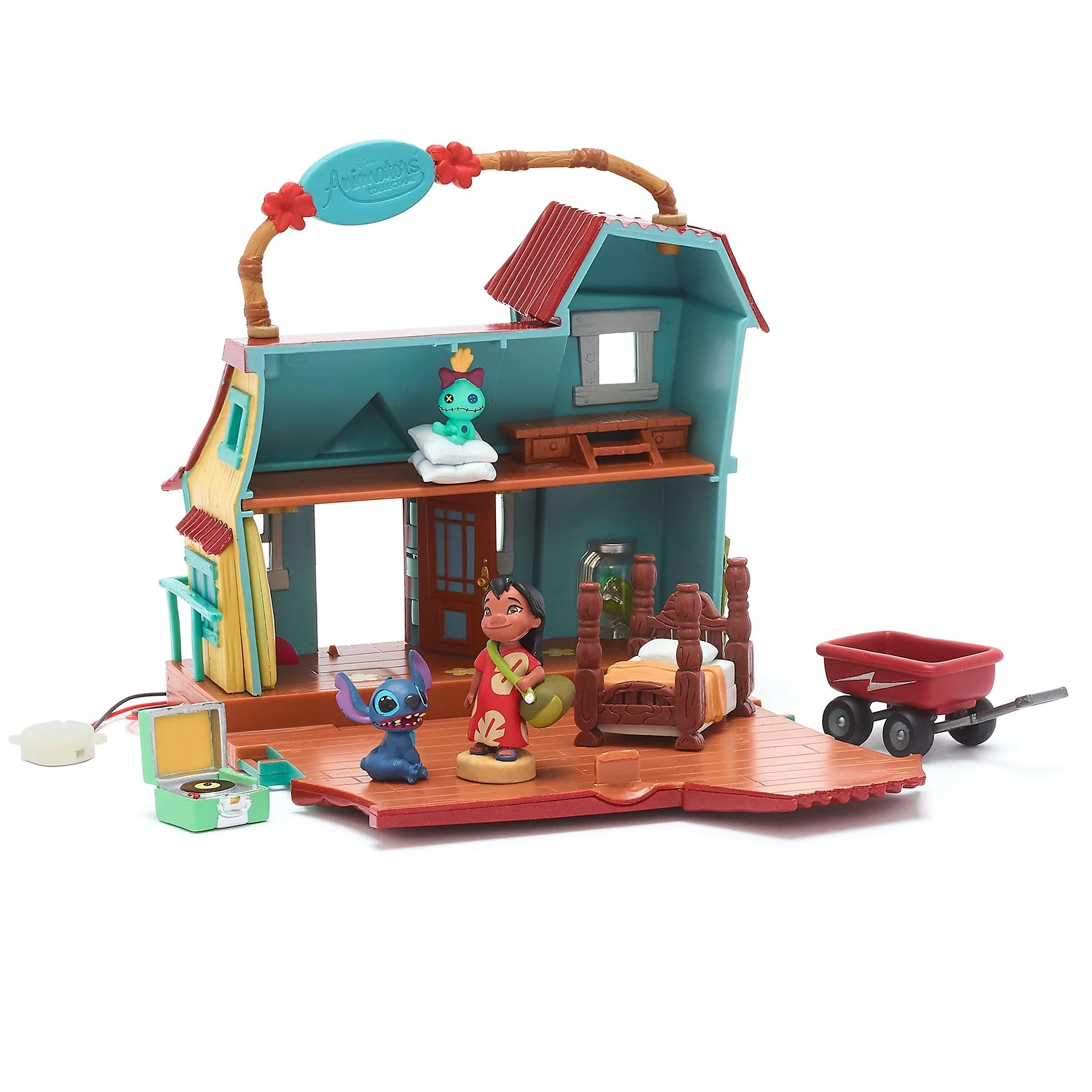 Disney Store Ufficiale Bambola Lilo Animator, Lilo & Stitch, 39cm, Coraggiosa Bambina dell’Isola con Abito Classico e Capelli realistici, Adatto dai 3 Anni in su