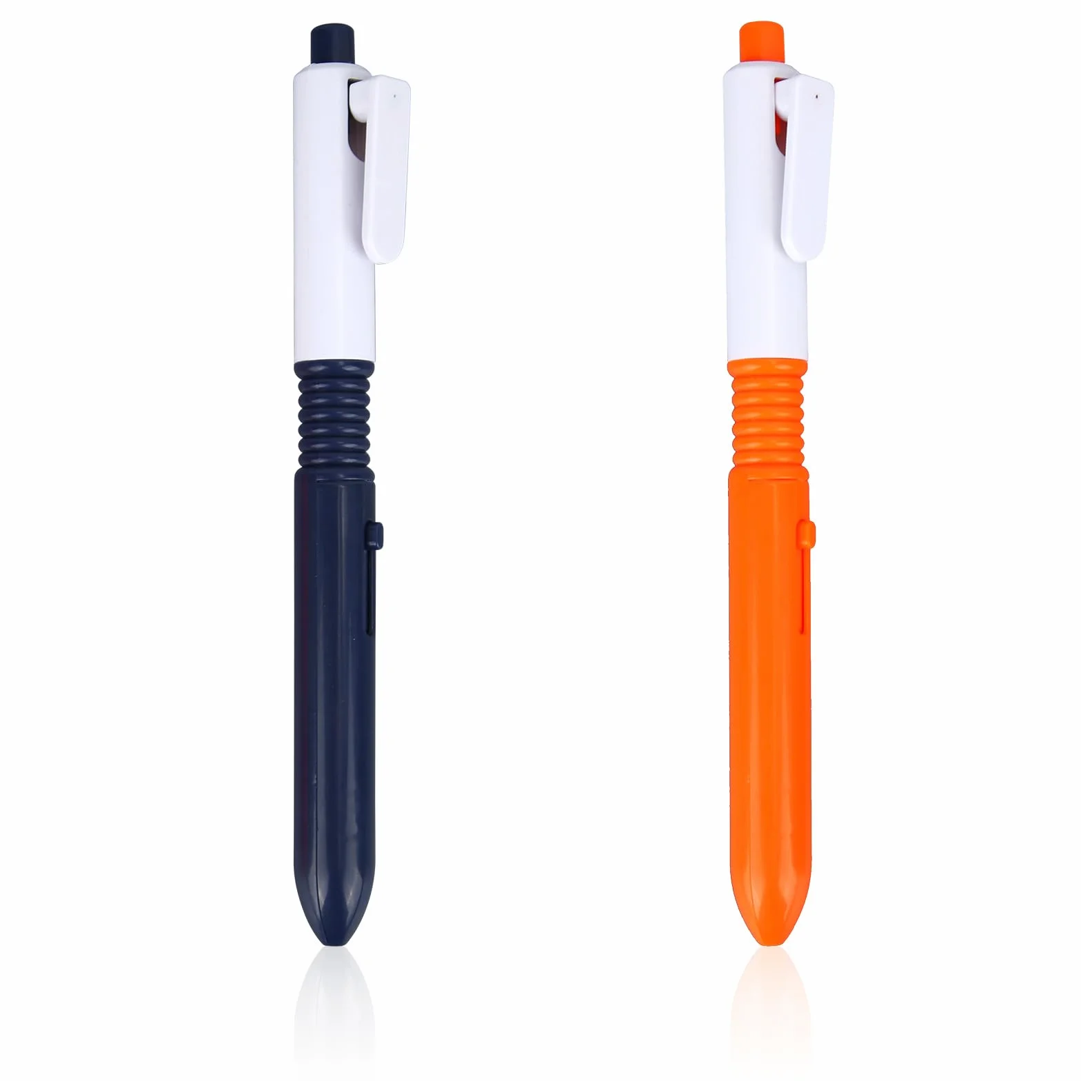 lasuroa 2 Pz Penne ad Acqua, Penne a Doppio Uso Scrivere e Spruzzare, Giocattoli con Spruzzo d'Acqua per Scherzi e Trucchi Articoli per Scherzi Bambini Adulti (Arancione, Blu)