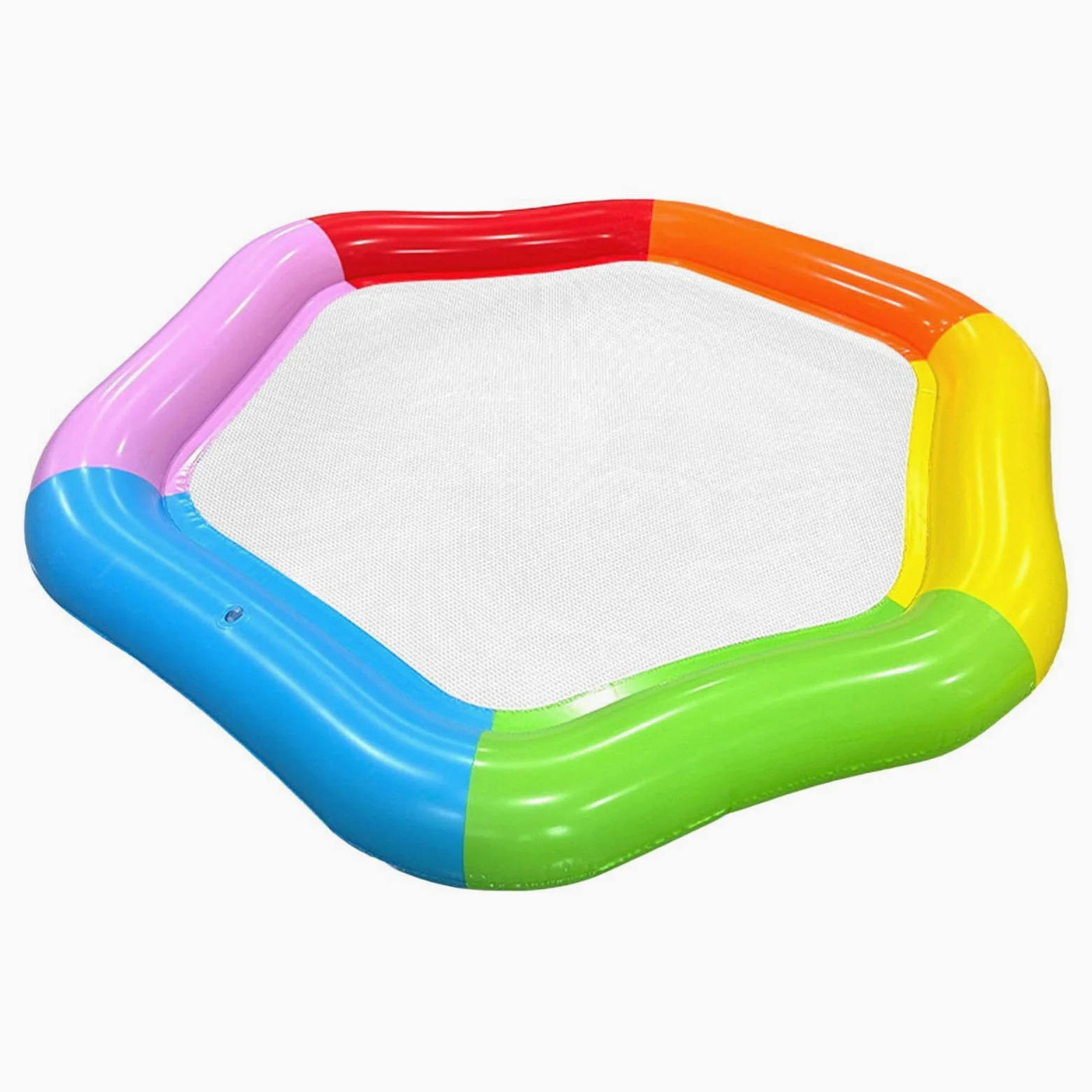 Materassino Gonfiabile Da Piscina Per Adulti Tappeto Gonfiabile Colorato | Tappetino Galleggiante Da Piscina Per Lago Mare Spiaggia Fiume Campeggio Interno Esterno All'Apert