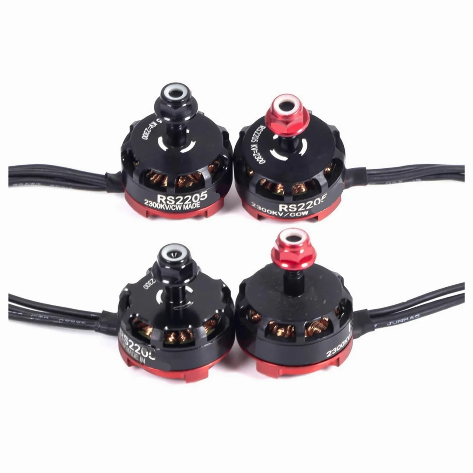 Compatibile for motori RC RS2205 2205 2300KV CW + CCW motore brushless for QAV250 X210 Racing Drone Multicopter FPV(2205-2CW-2CCW)