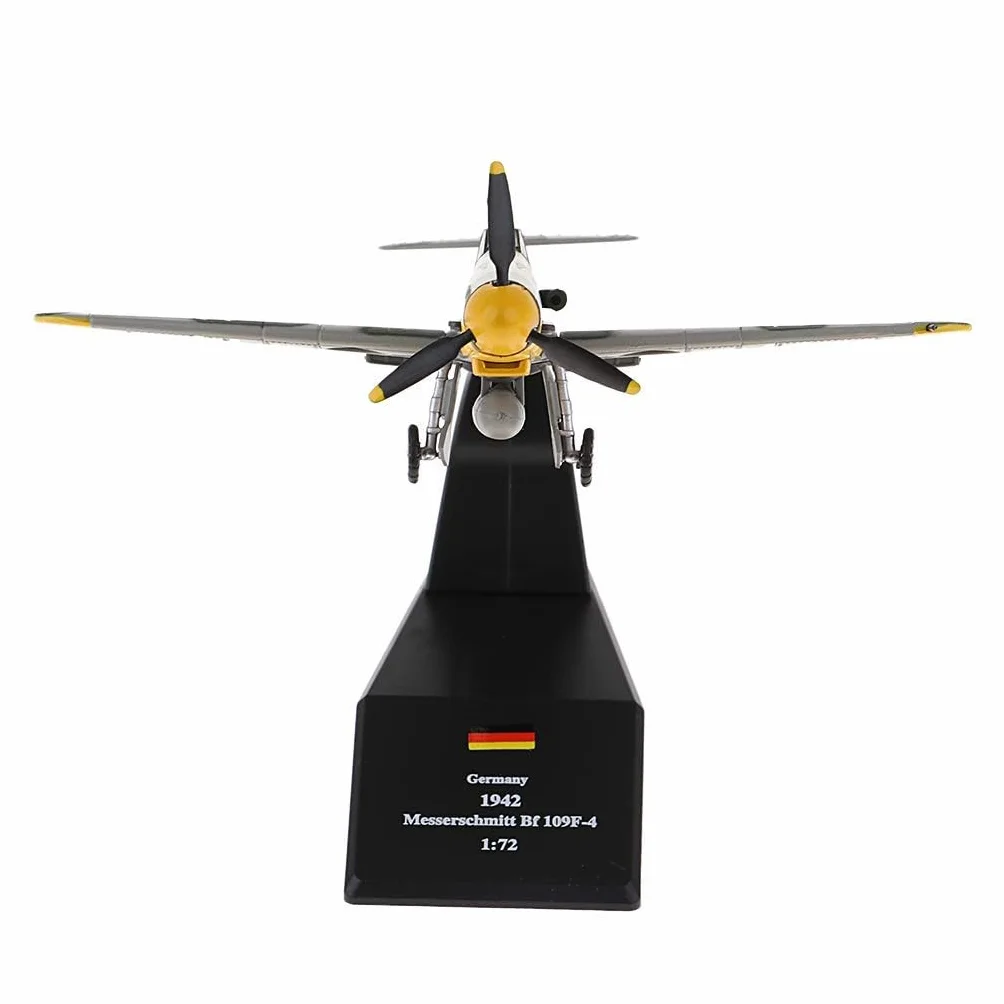 Zalati BF-109 1:72 Model Kit Aereo da Combattimento Tedesco con Supporto Espositore