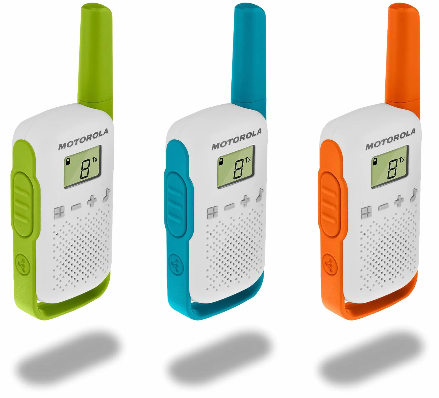 MOTOROLA Solutions TALKABOUT T42 Walkie Talkie PMR446 3 Colori