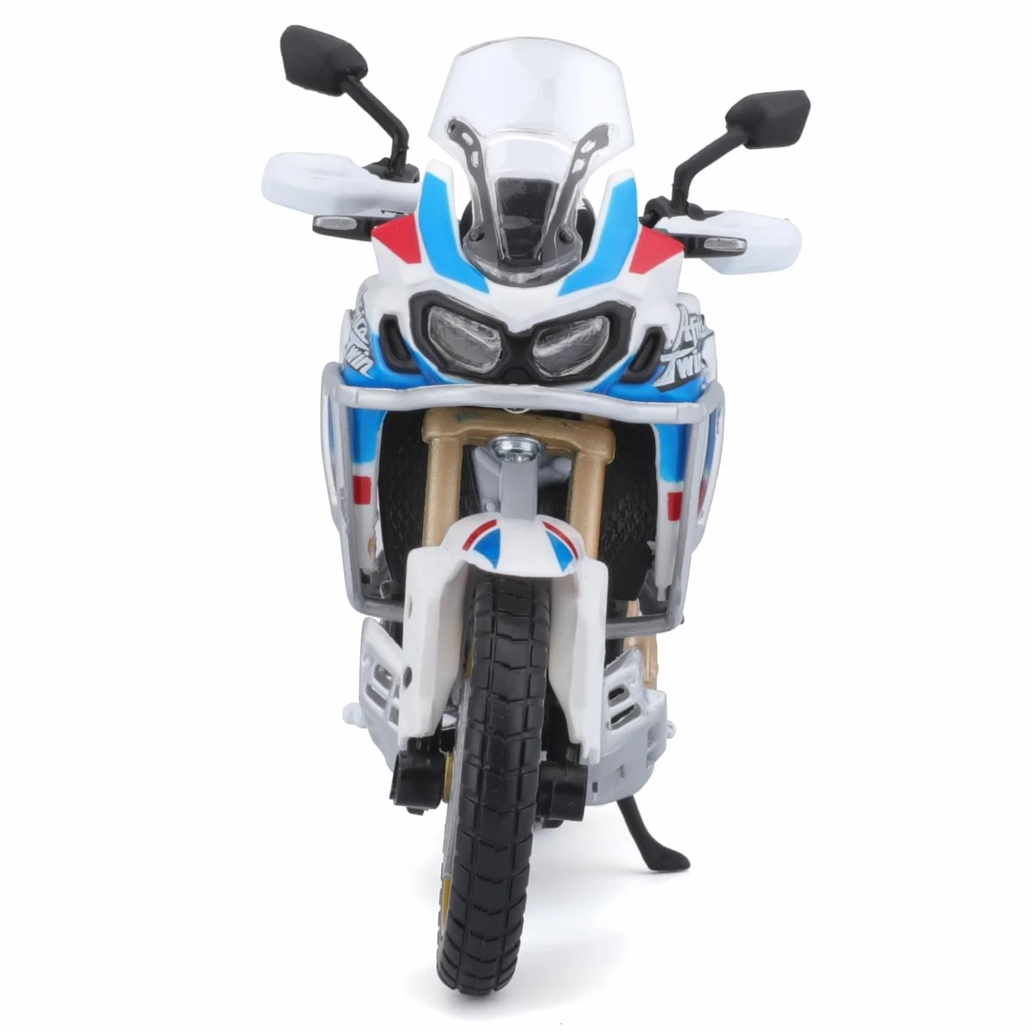 Bburago B18-51082 Honda Africa Twin Adventure, Modelli e Colori Assortiti, Scala 1:18