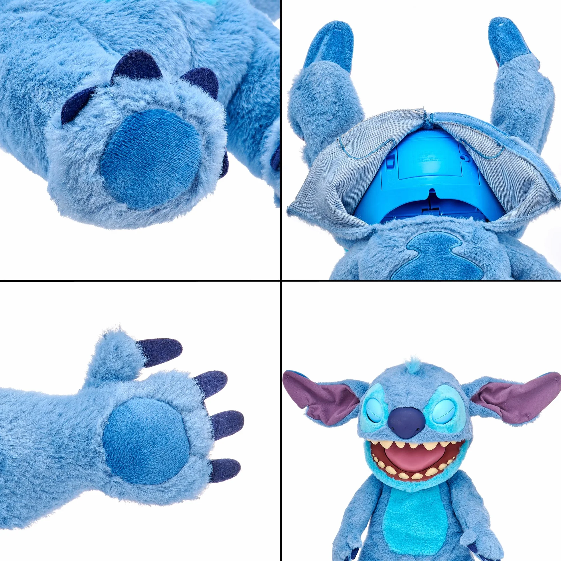 Disney Stitch Pupazzo Animatronico Peluche Real FX 100+ Azioni Suono 1a Edizione 6+