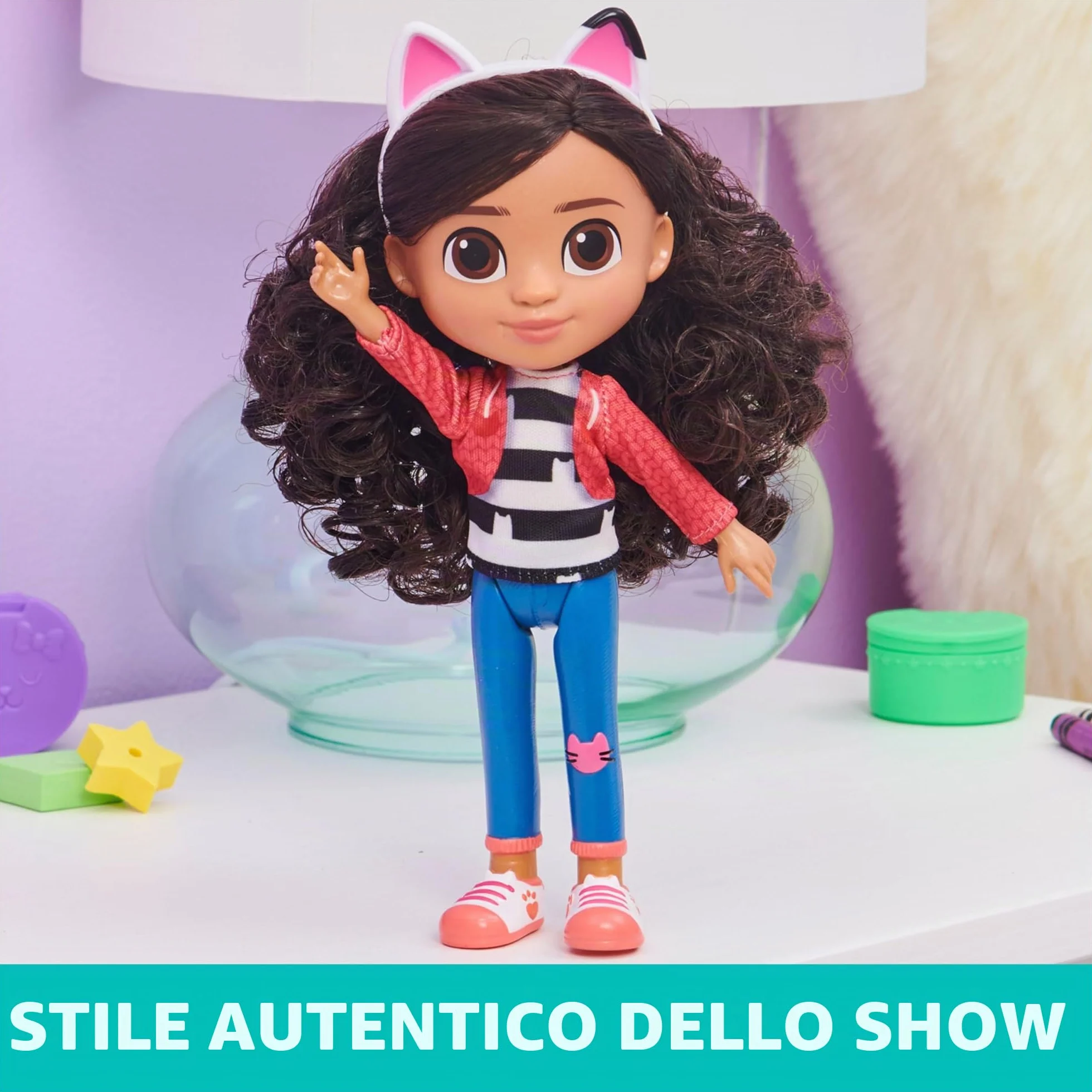 Gabby's Dollhouse, La bambola di Gabby, personaggio di Gabby, giochi per bambini dai 3 anni in su