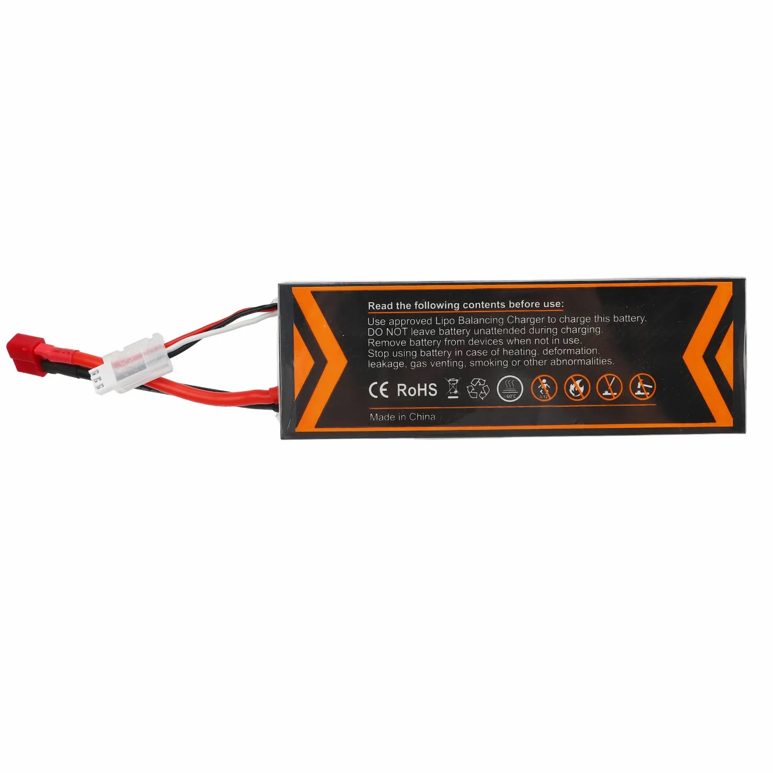 aqxreight Batteria Lipo RC 6000mAh 7.4V 2S Velocità di Scarica 100C per 1/8 1/10 RC Auto Droni Elicotteri Batteria Al Litio Ossido di Cobalto Ad Alte Prestazioni con Spina a T