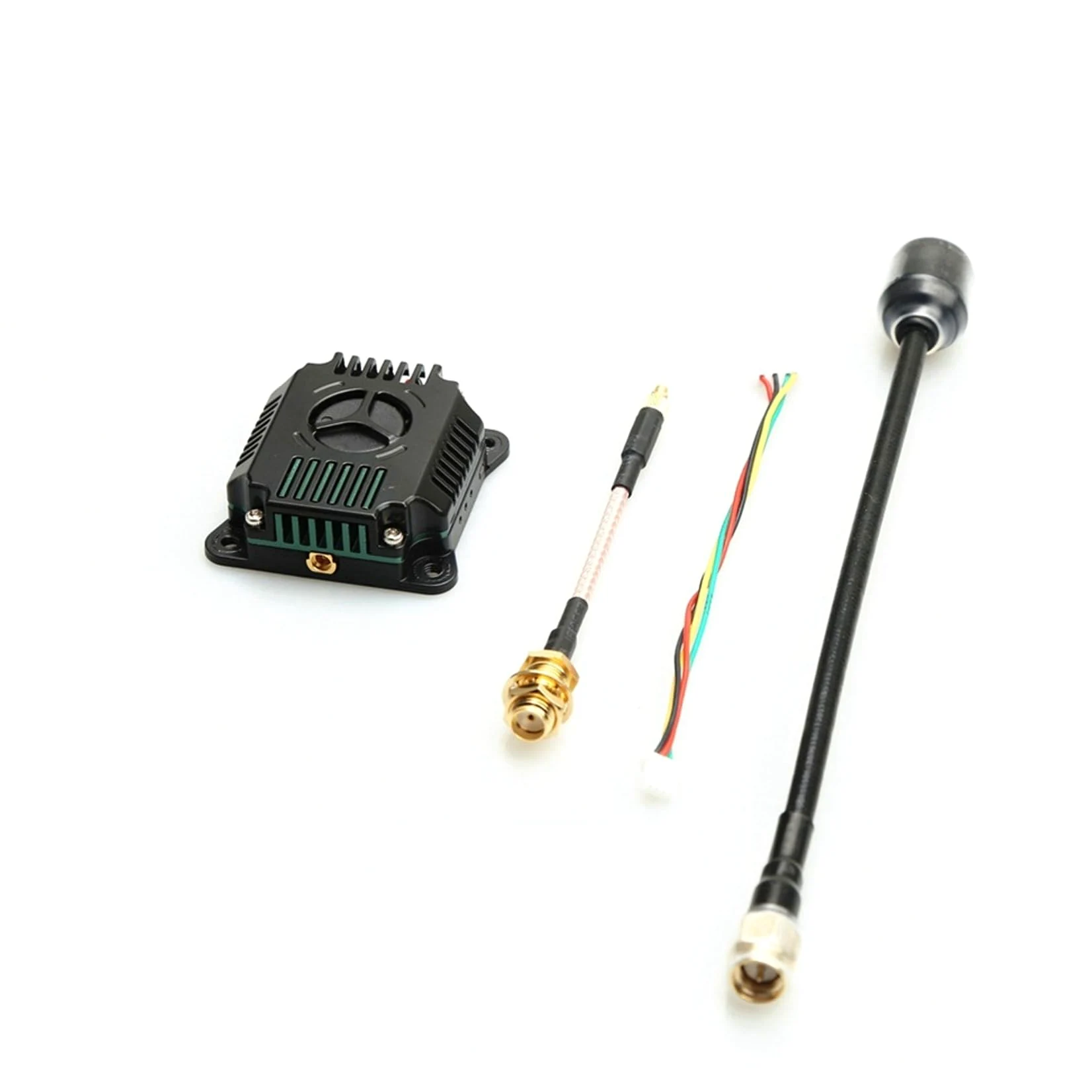 6X Trasmettitore Video Commutabile VTX 4.9/5.8G/6GHz 72CH 3W con Antenna Protocollo TBS per Drone da FPV A Lungo Raggio