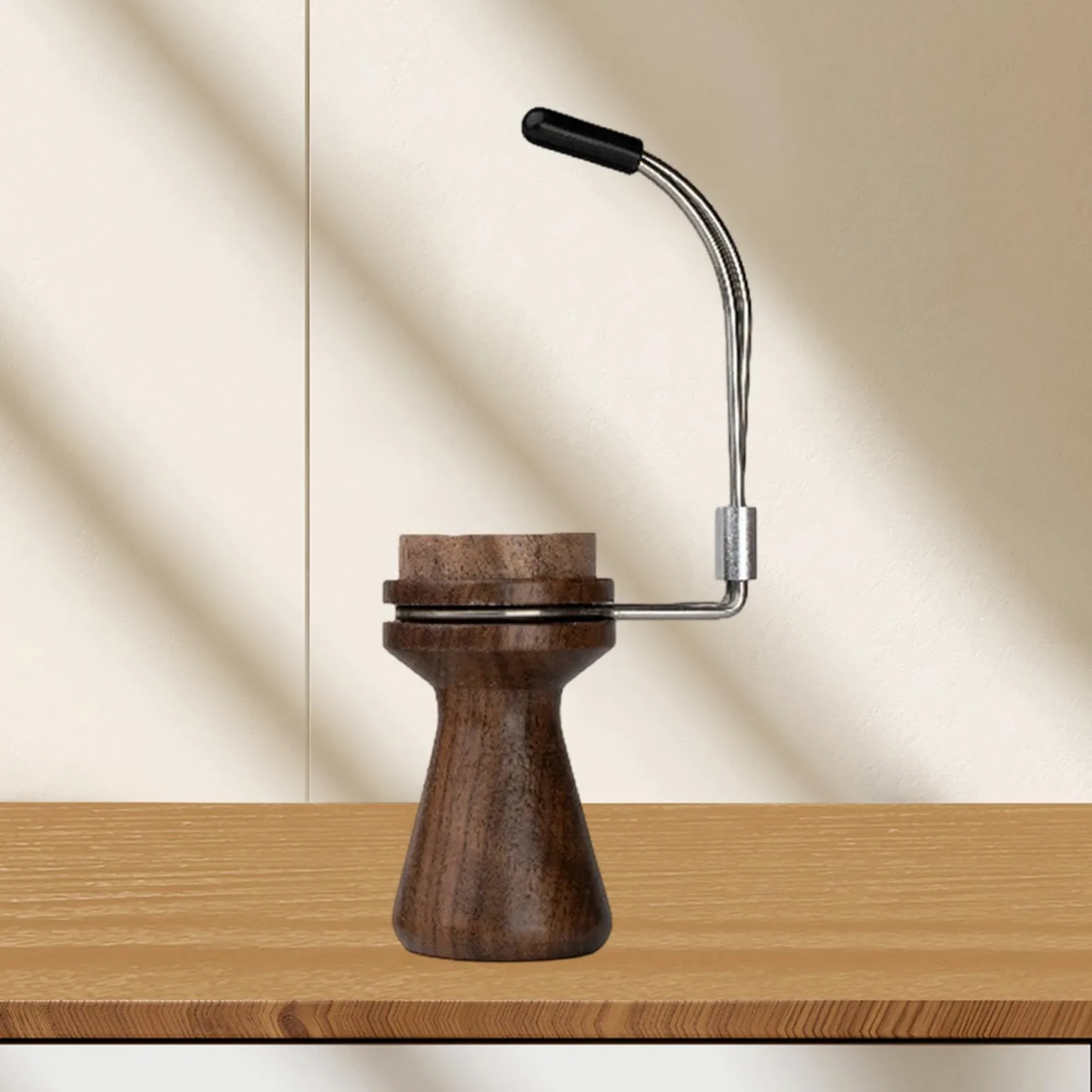 Supporto per manico per pittura in miniatura, manico compatto rotante staccabile in legno, accessorio adatto per collezionisti di hobby, stile C