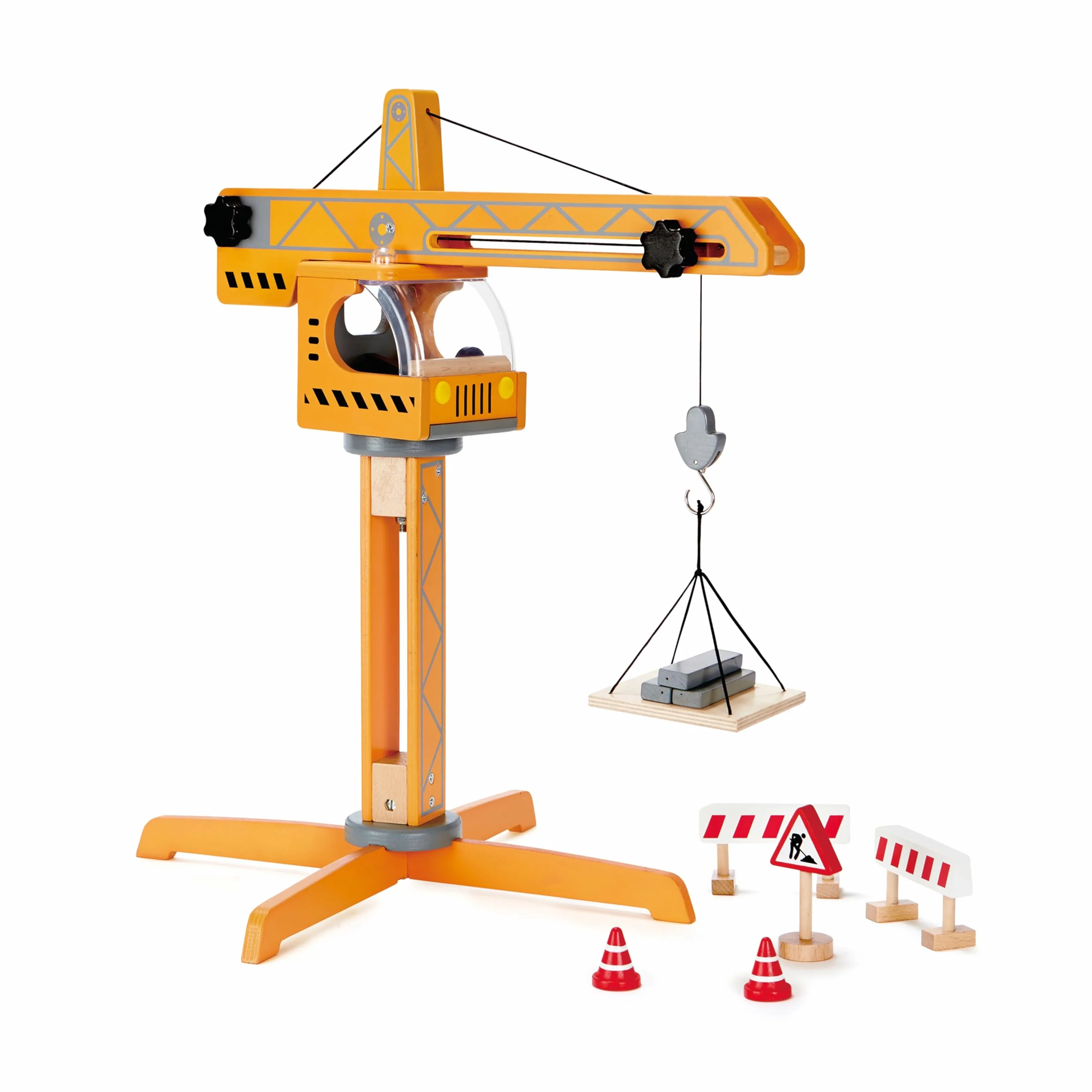 Hape Set Gru – Costruisci il Tuo Cantiere