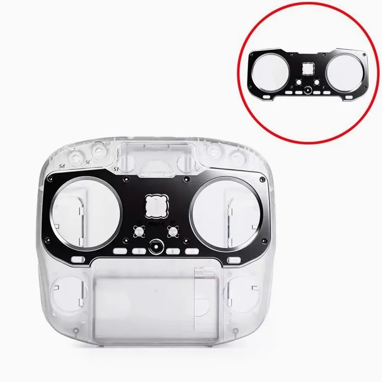 Compatibile Con Jumper Pro Involucro Pannello Anteriore Ricambio Modificato | Pannello protettivo antigraffio, accessorio modifica trasmittente(Orange)