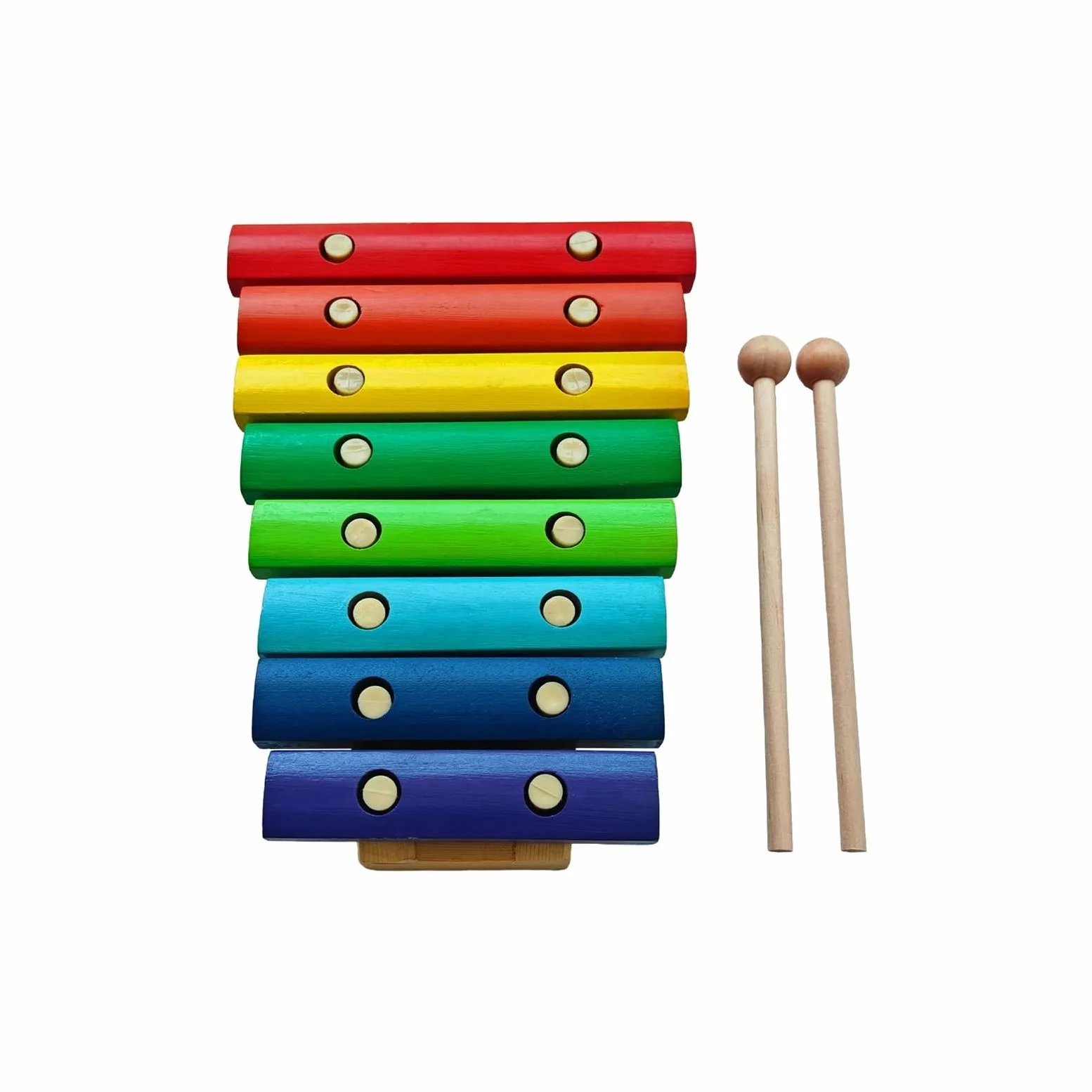 8 Notes Wooden Xylophone with 2 Mallets | Strumento musicale