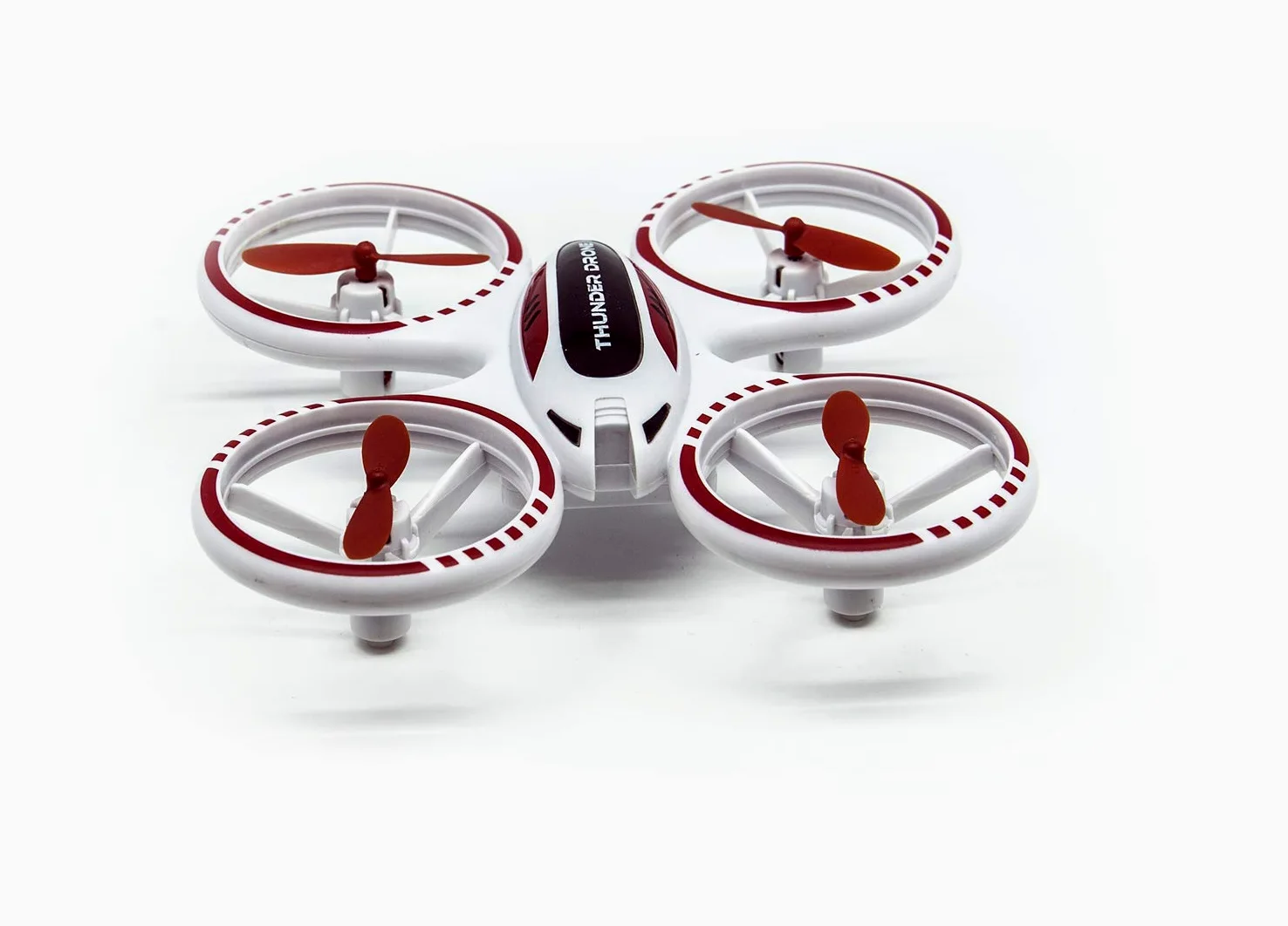 Drone Glowend, principiante, luci a LED, controllo 2,4 GHz, modalità headless, registrazione video 1080p, foto da 2,1 MP, bianco