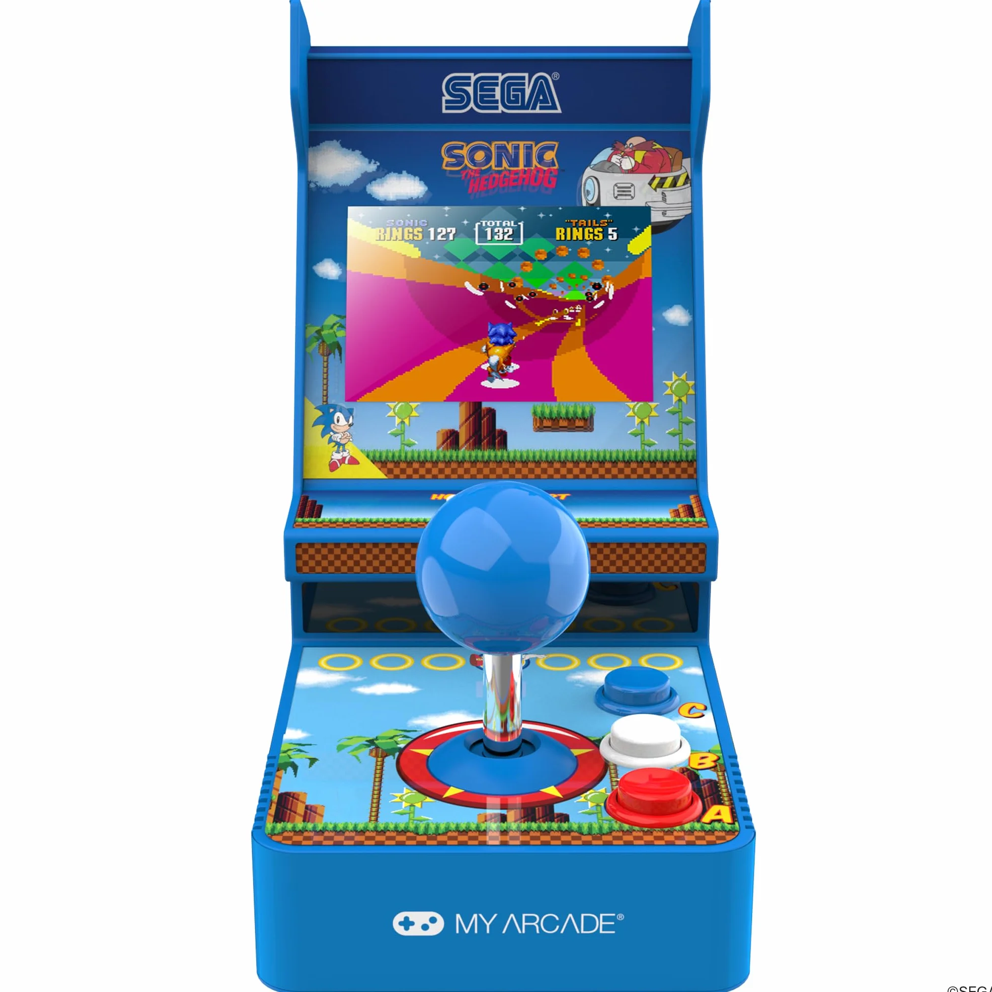 My Arcade - DGUNL-7157 Sonic The Hedghog Joystick Player portatile Retro Arcade