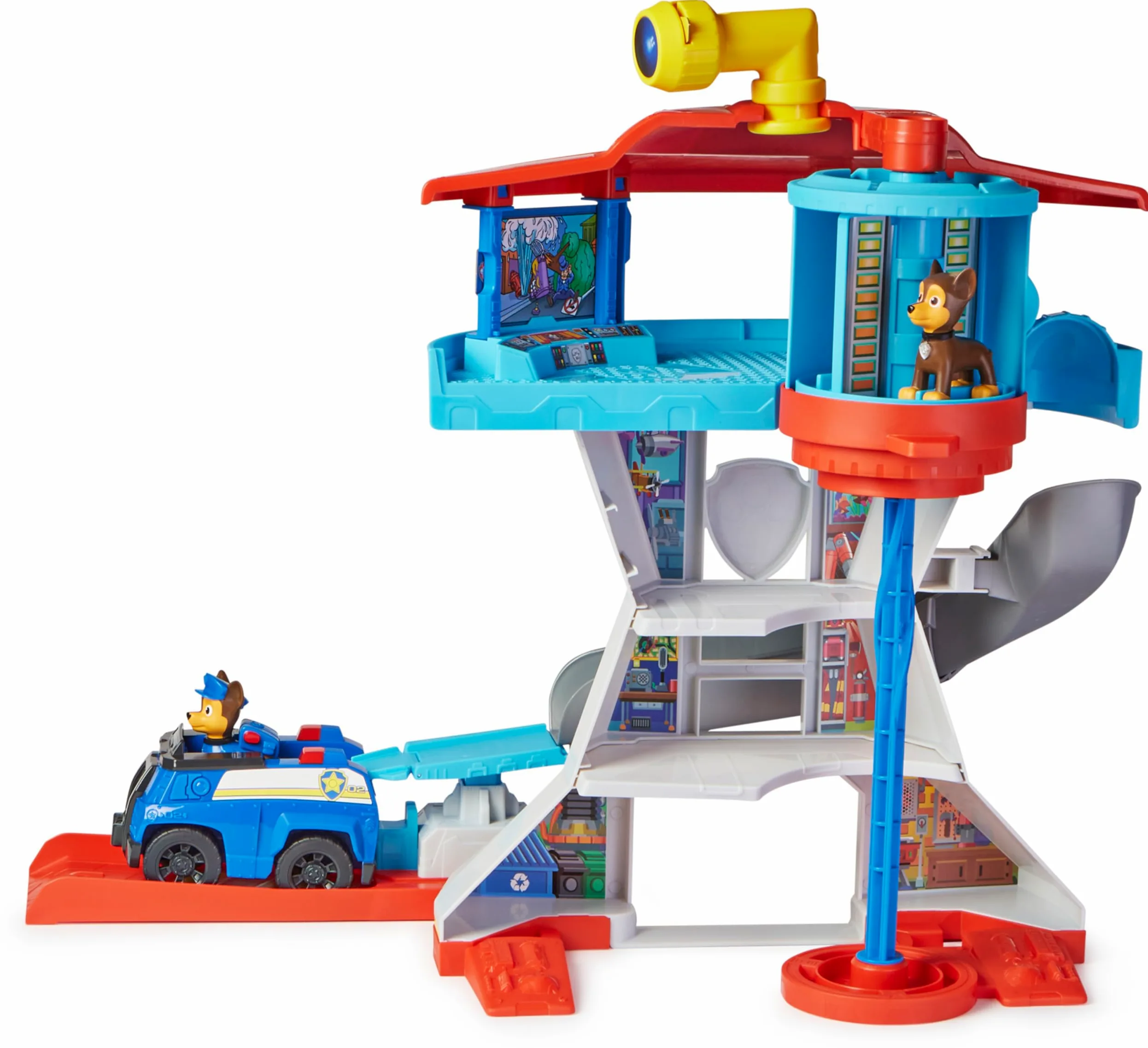 Paw Patrol, Quartier Generale, Set di Gioco Torre di Controllo, 3+ Anni
