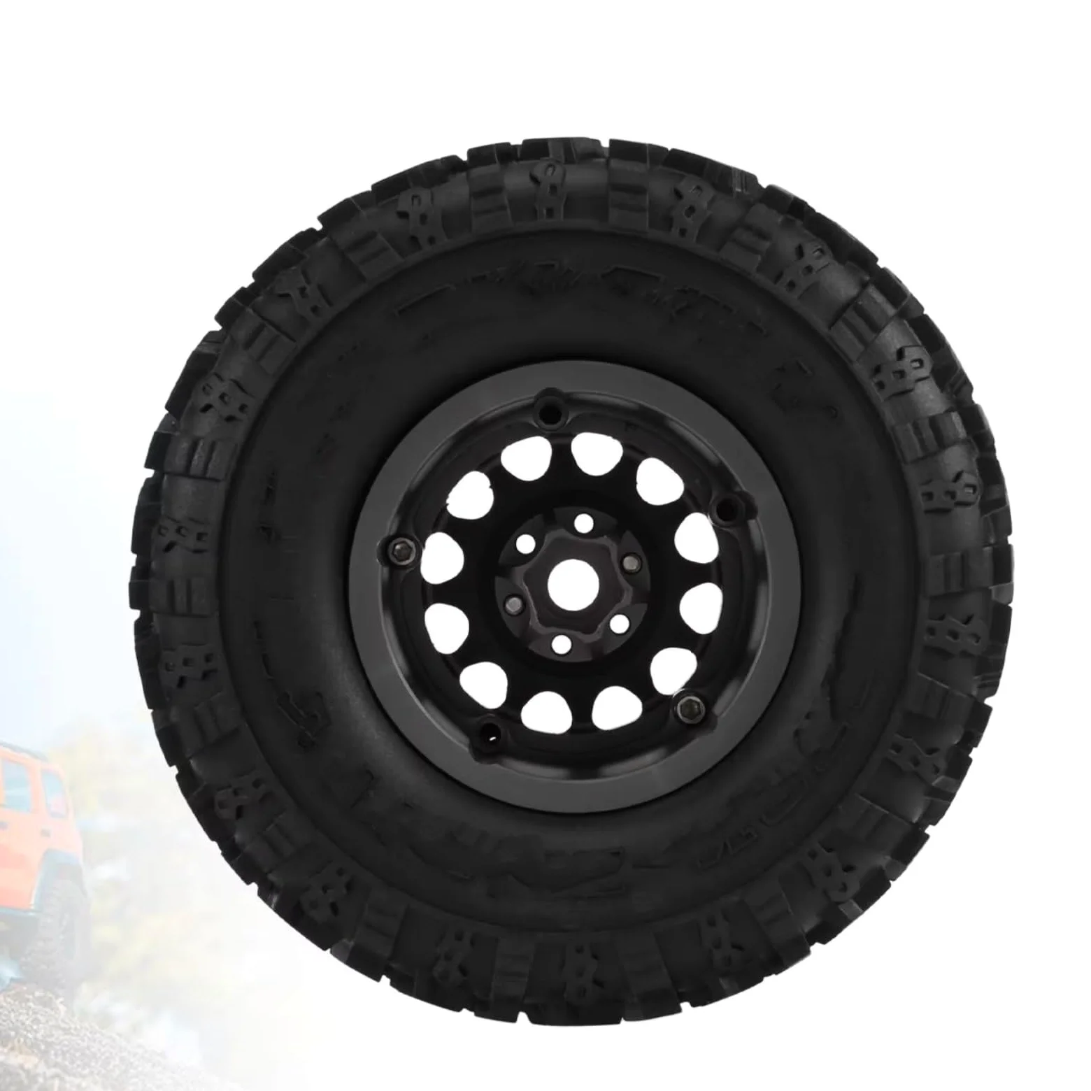Compatibile Con Traxxas Per TRX4 Per TRX6 Per Axial Per SCX10 RR10 1/10 RC Crawler Car Parts 4 Pezzi In Metallo 2.2 Beadlock Cerchioni Pneumatici Set Accessori RC