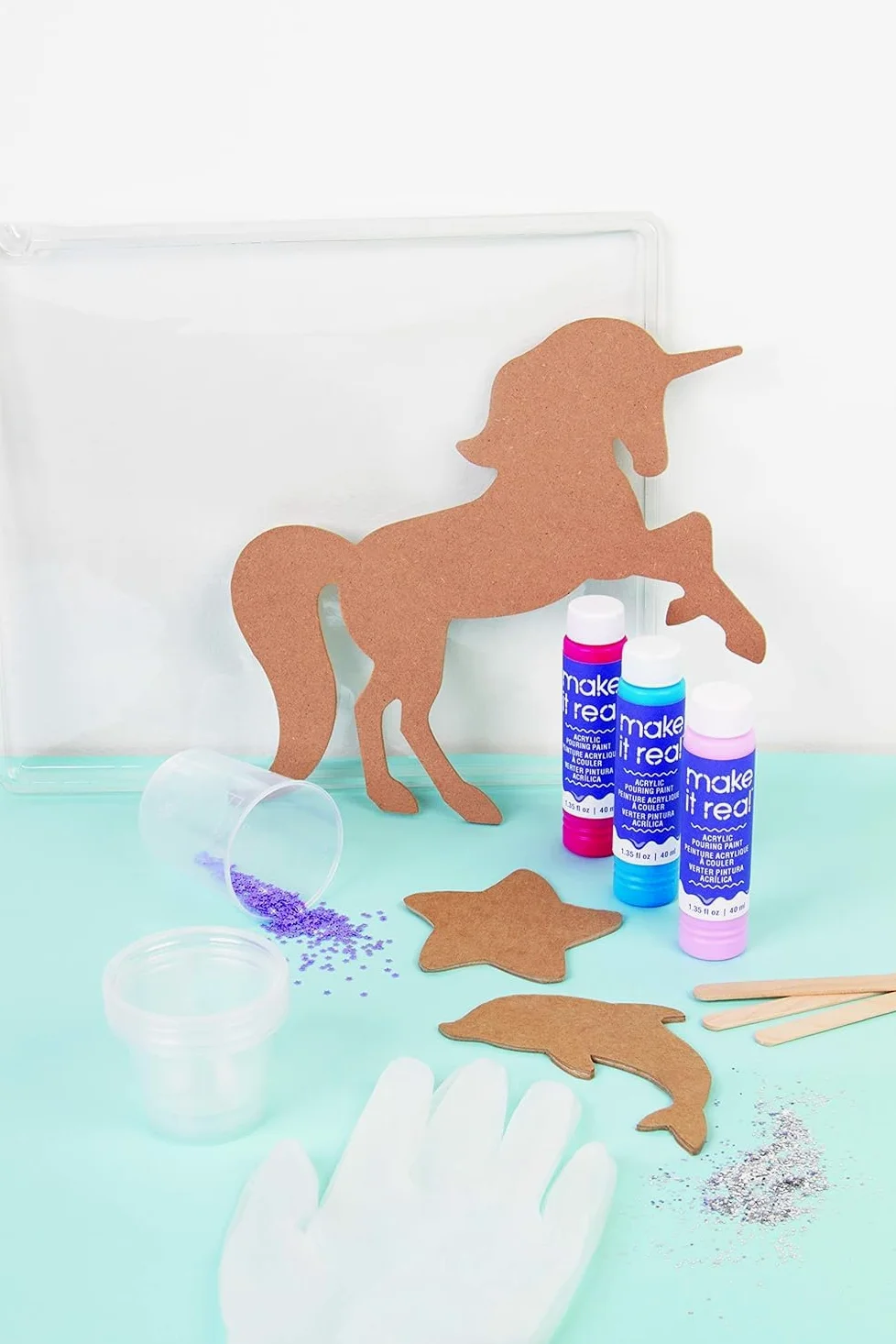 Make It Real - Master Pieces Paint Pouring (1410)
