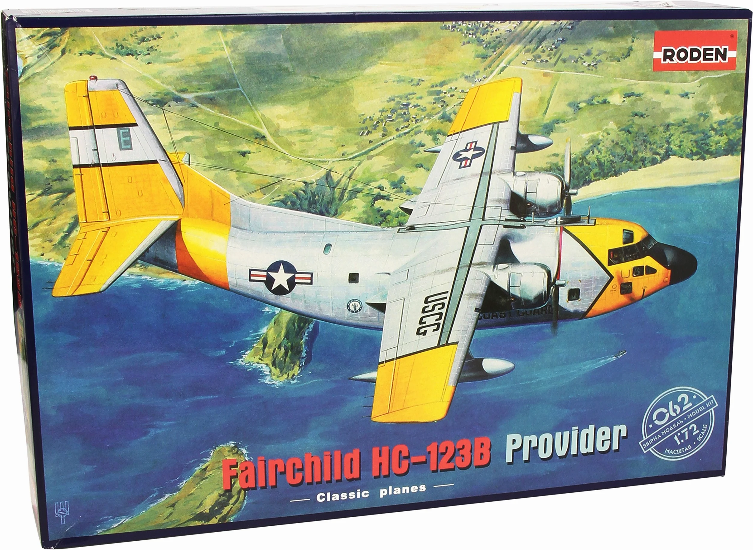 Modellino Aereo Fairchild HC-123B Provider Scala 1:72