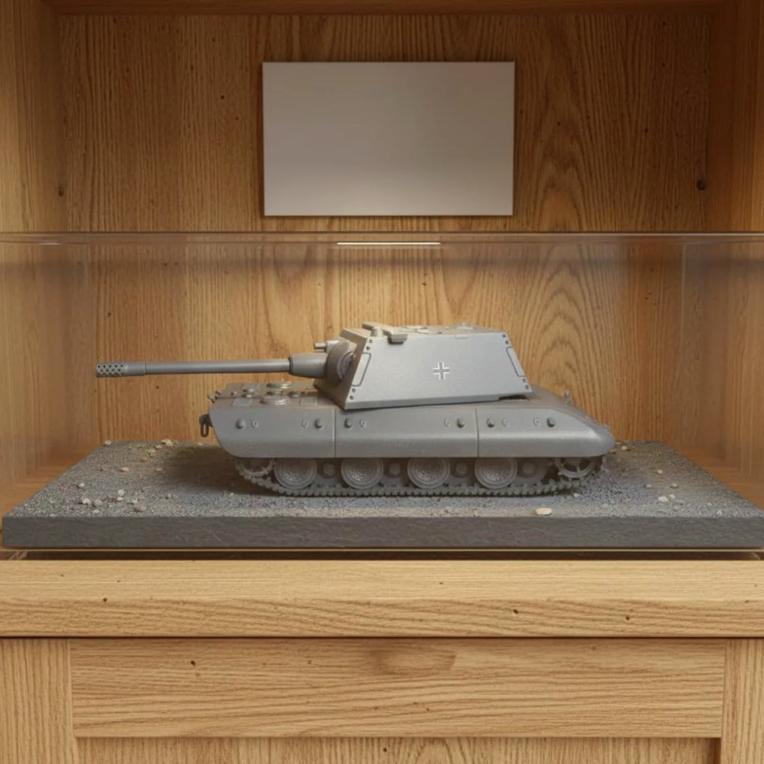 Modellino Pressofuso Del Carro Armato Heavy Tank Model Torretta Girevole Modellino Carro Armato 1:72 Dettagli con Dettagli Collezionisti, Scrivania, style to 1
