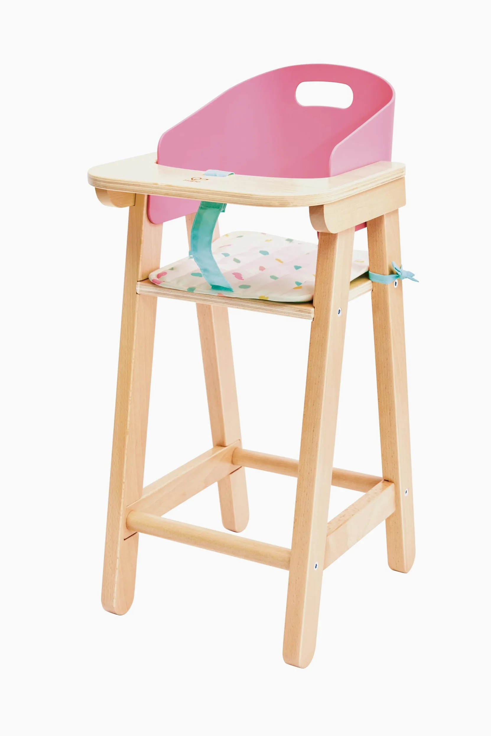 Hape Seggiolone per bambole "Sweet Treats", accessorio per bambole da gioco, seggiolone in legno