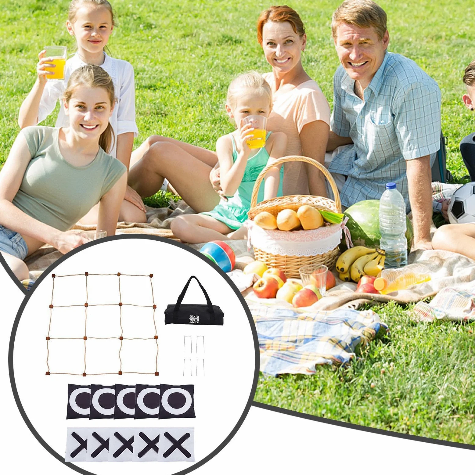 Giochi da giardino Attività Interattiva Per Genitori E Figli | Giochi Da Prato per Bambini, Famiglia, Prato, Feste di Compleanno, Barbecue, Spiaggia, Prato, Picnic e Campeggio