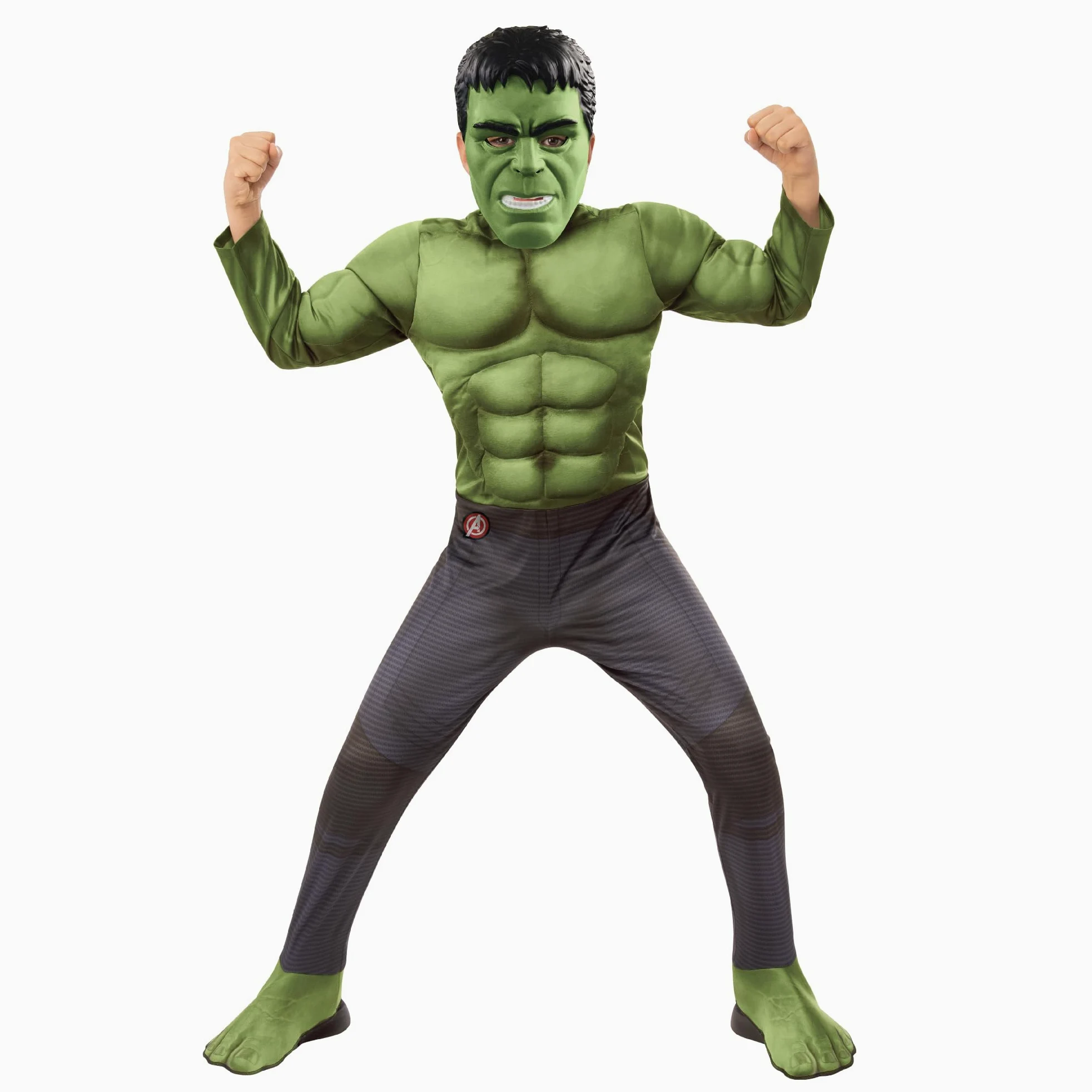Rubie's Costume Ufficiale Avengers Endgame Hulk, per Bambini, Taglia S, età 3-4 Anni, Altezza 117 cm, Halloween