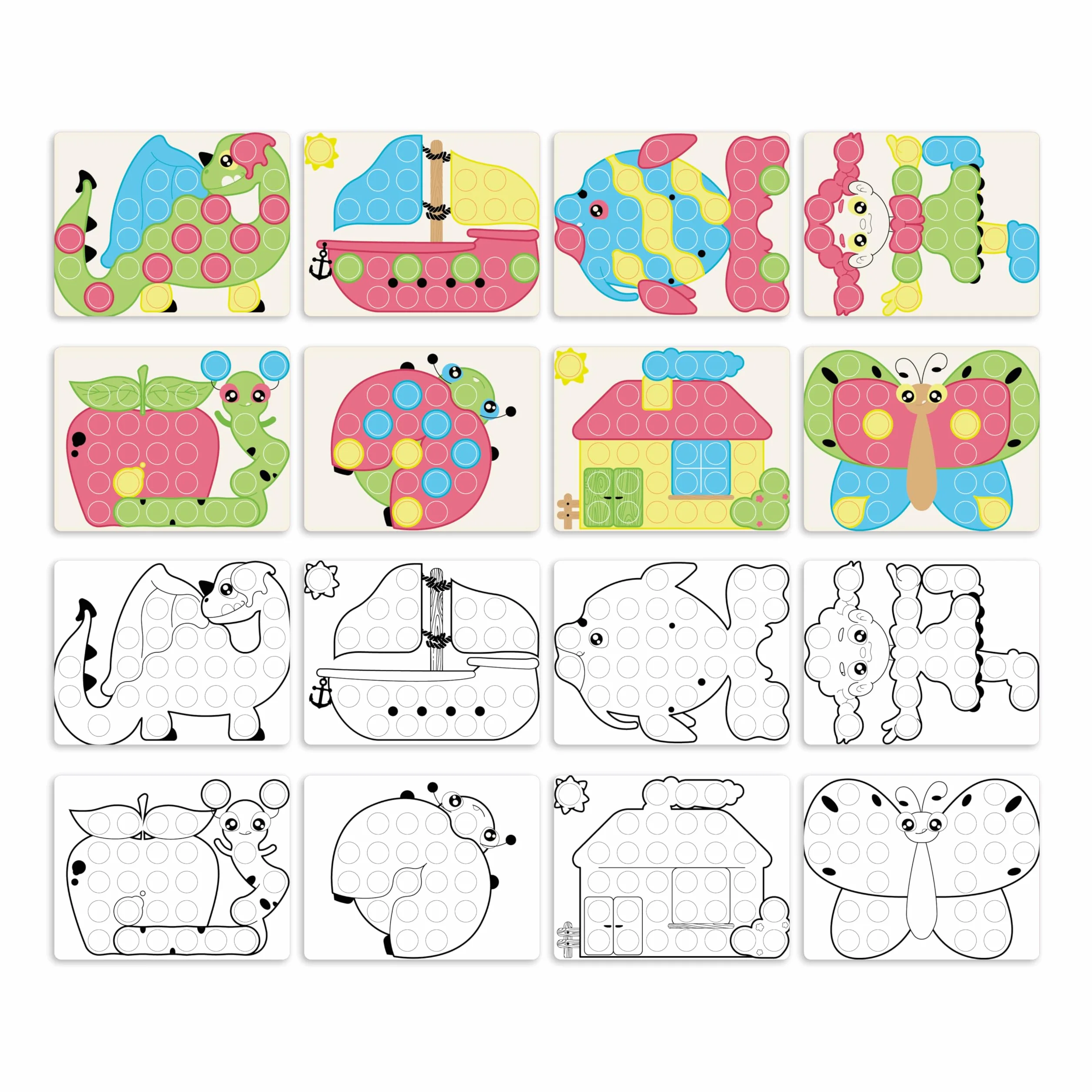 Quercetti Giochi Educativi 2 Anni Mosaico Bambini Chiodini Gioco Sviluppa Motricità Fine Coordinazione Oculo-Manuale e Sviluppo Sensoriale Regali Natale Bambini Giochi Montessori Made in Italy