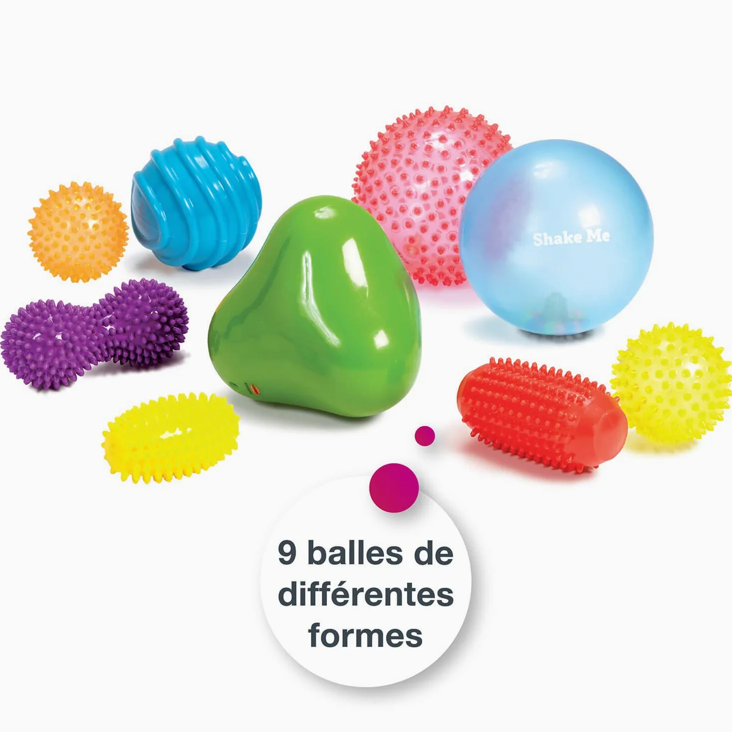 BSM ED705199 - Confezione da 9 palline Sensorielles