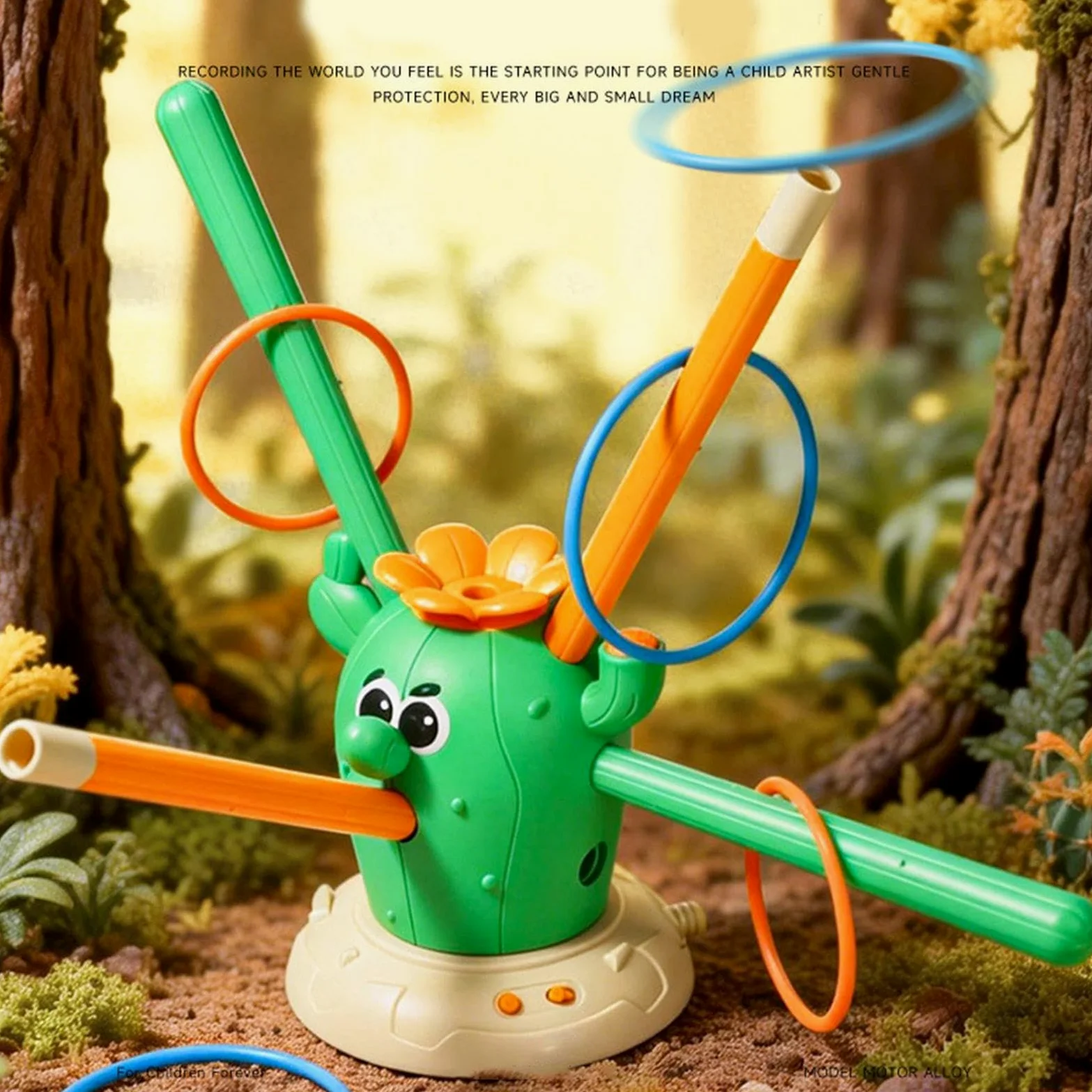 Giocattoli interattivi per saltare e lanciare musicalmente,4 in 1 divertente lancio interattivo giocattolo interattivo per bambini - Per interni, esterni, cortile, scuola, giardino, festa, compleanno