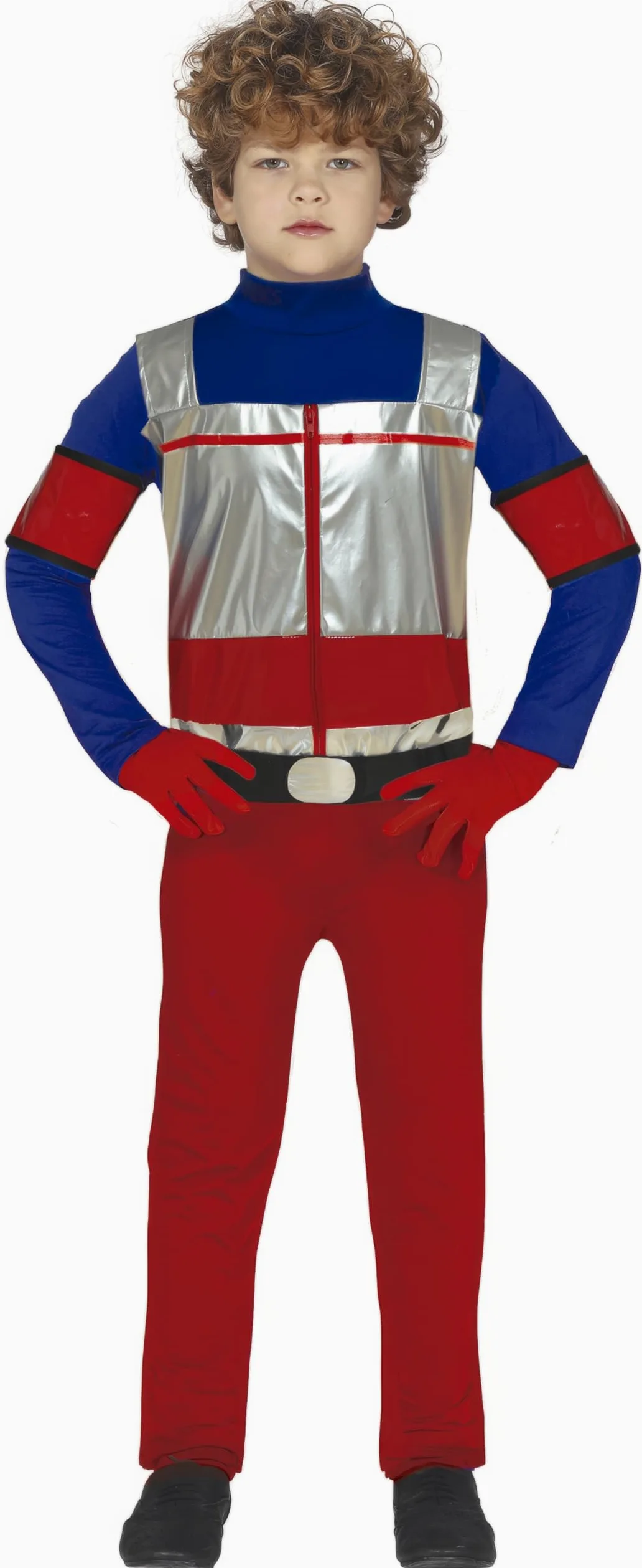 FIESTAS GUIRCA, S.L. Costume super heore rosso e blu - bambini
