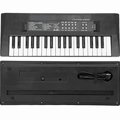 Tastiera elettronica, pianoforte digitale a 37 tasti con funzione di registrazione microfonica, adatto ai principianti per esercitarsi