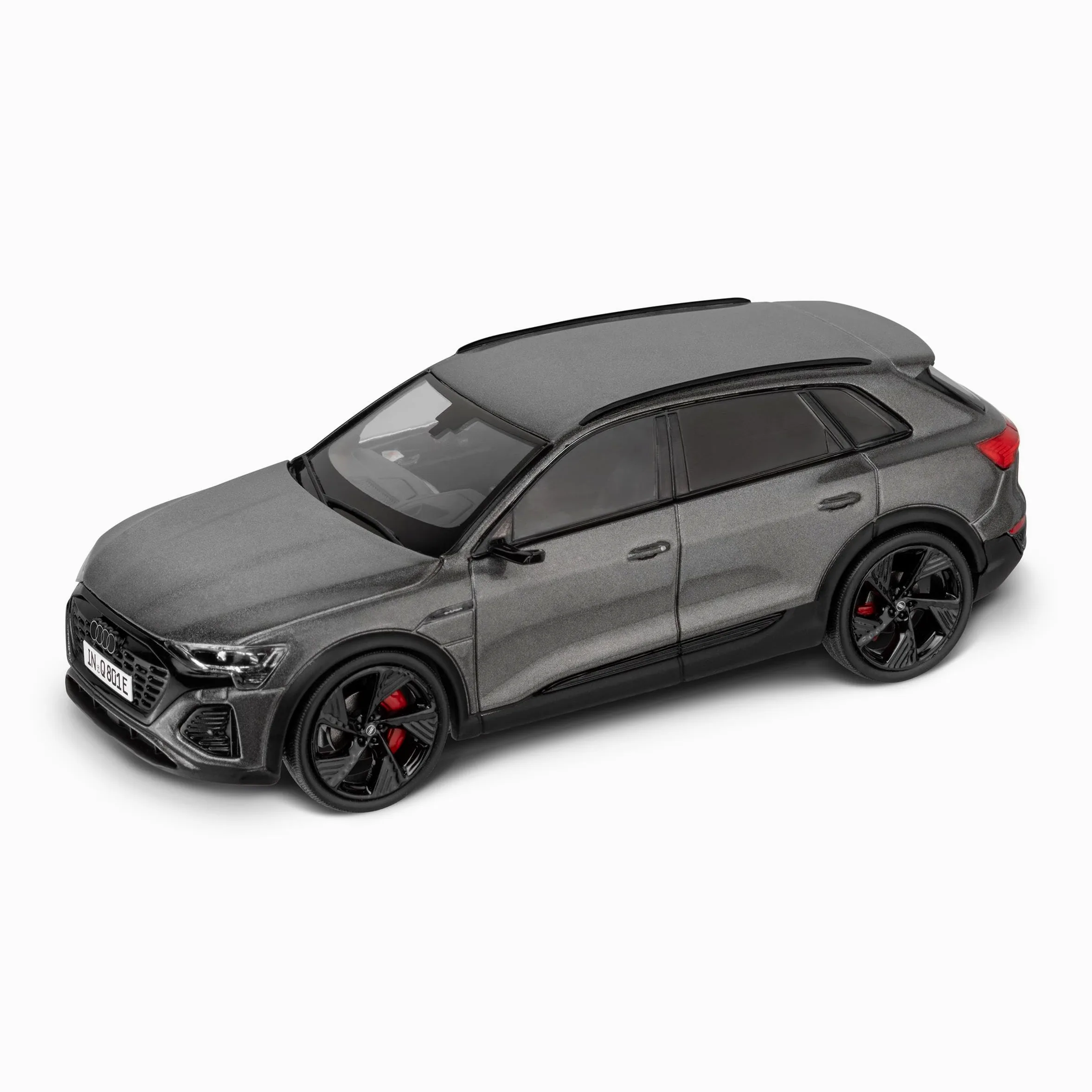 Audi 5012328631 Modellino Auto Q8 e-Tron Modello Miniatura, Scala 1:43, Grigio