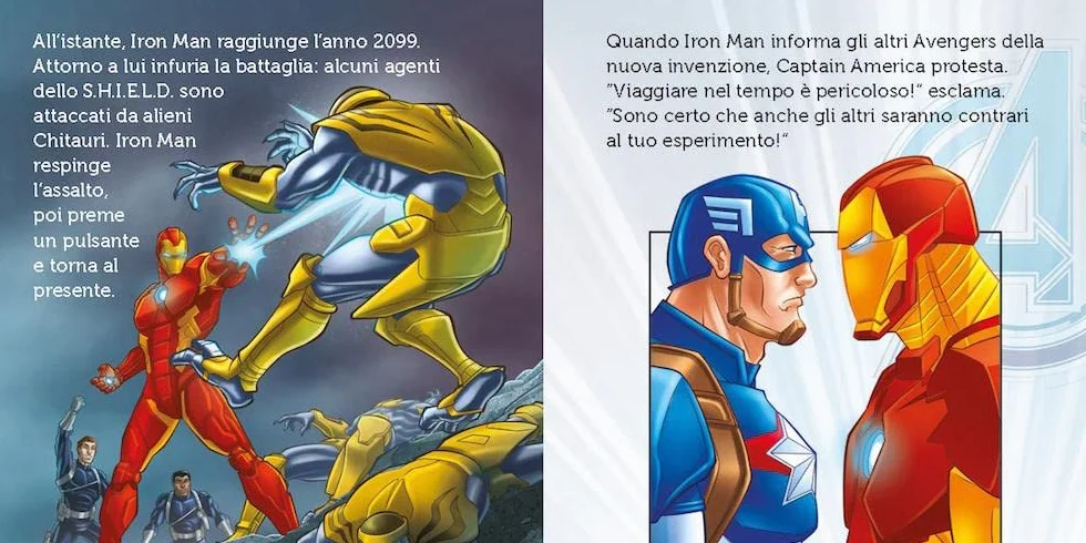 Sfide nel tempo. Avengers. Ediz. a colori