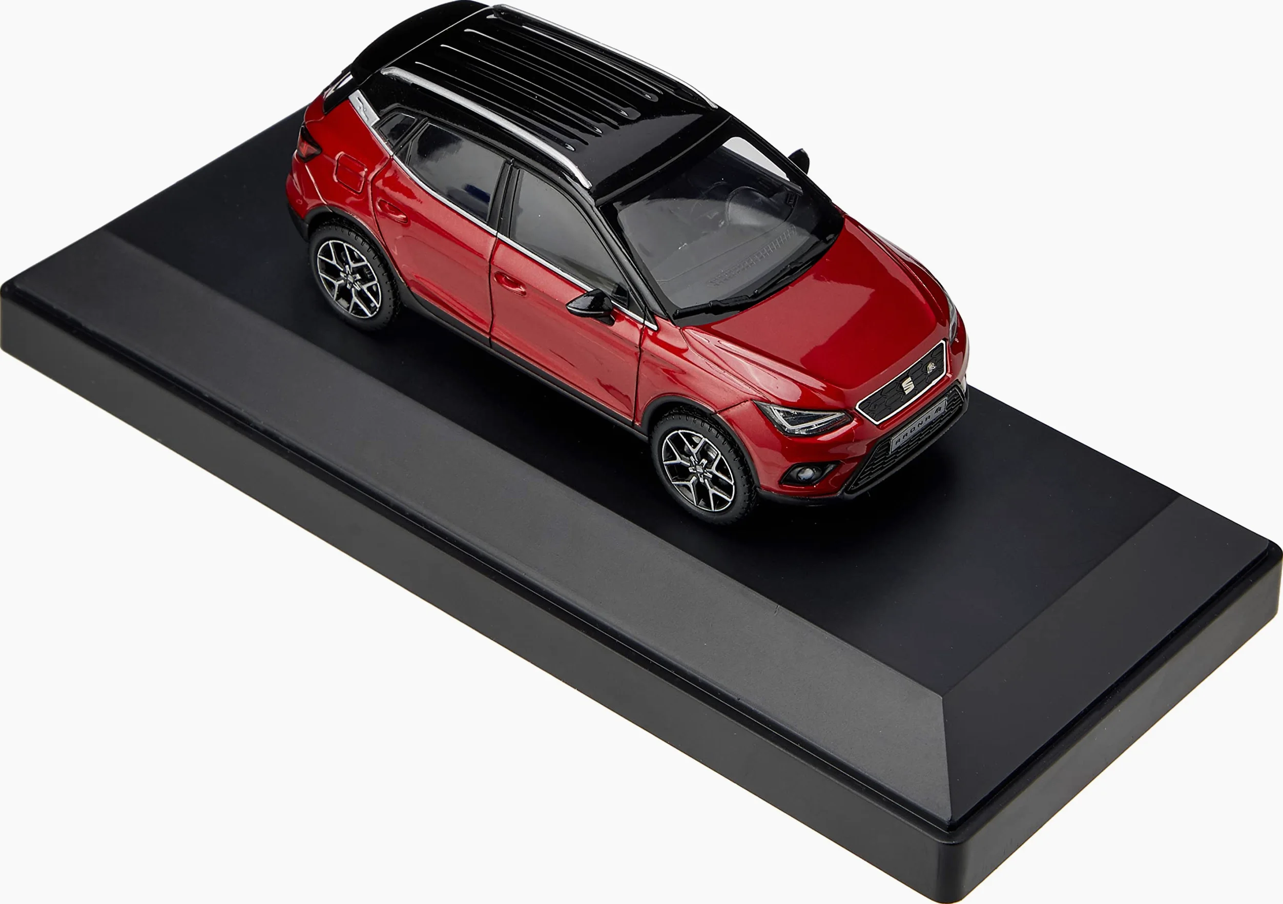 SEAT 6H1099300HBQ Arona FR Modellino Auto 1: 43 Originale Miniatura, Rosso