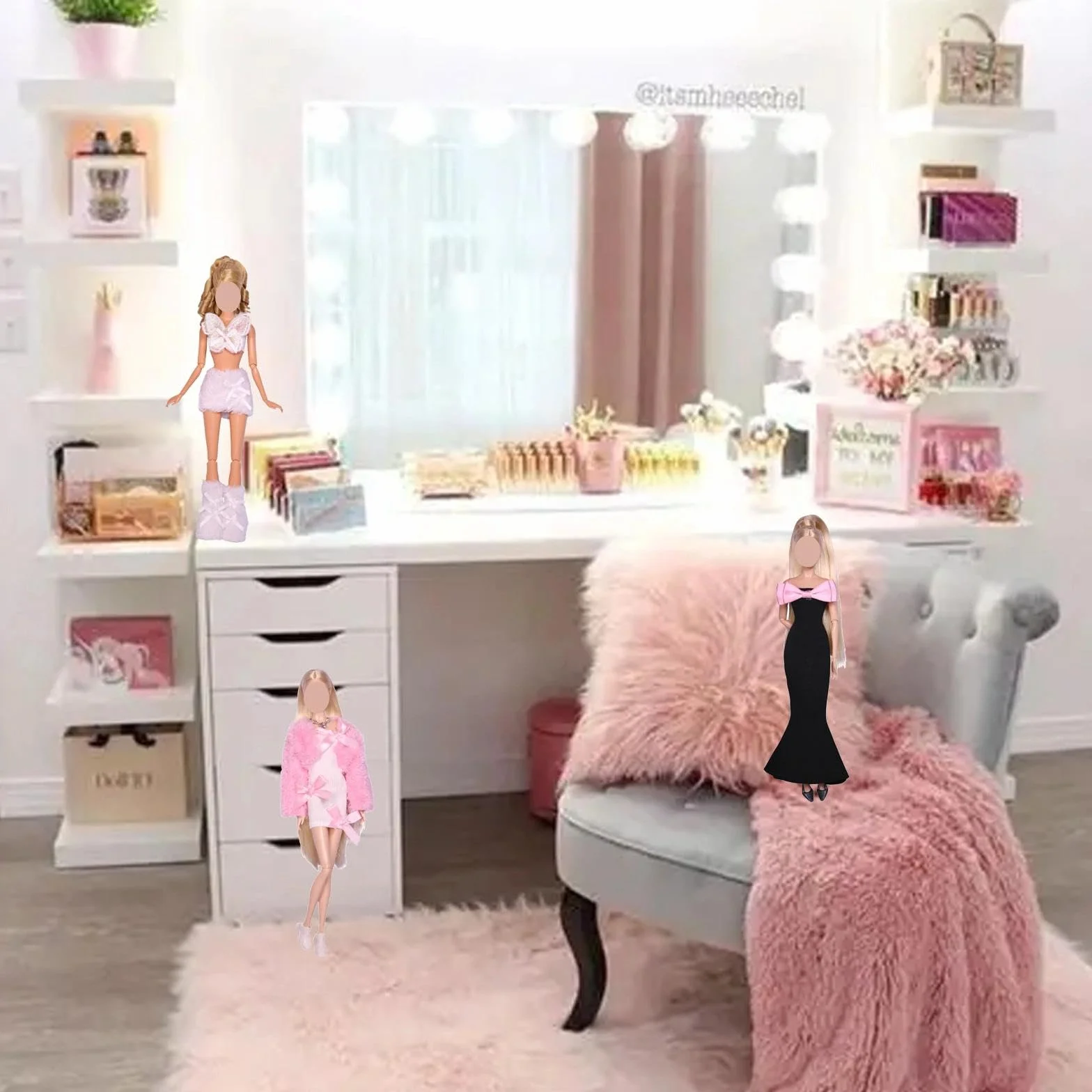 TYXHXTF Set di 21 Vestiti Compatibile con Bambole, Bambole Abbigliamento e Accessori, Compatibile con Barbie, 6 Abiti da Sera, per Bambole da 11,5 Pollici