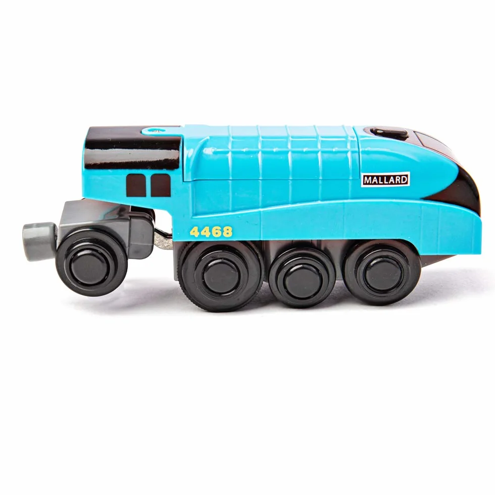 Bigjigs Rail Motrice Mallard a Batteria