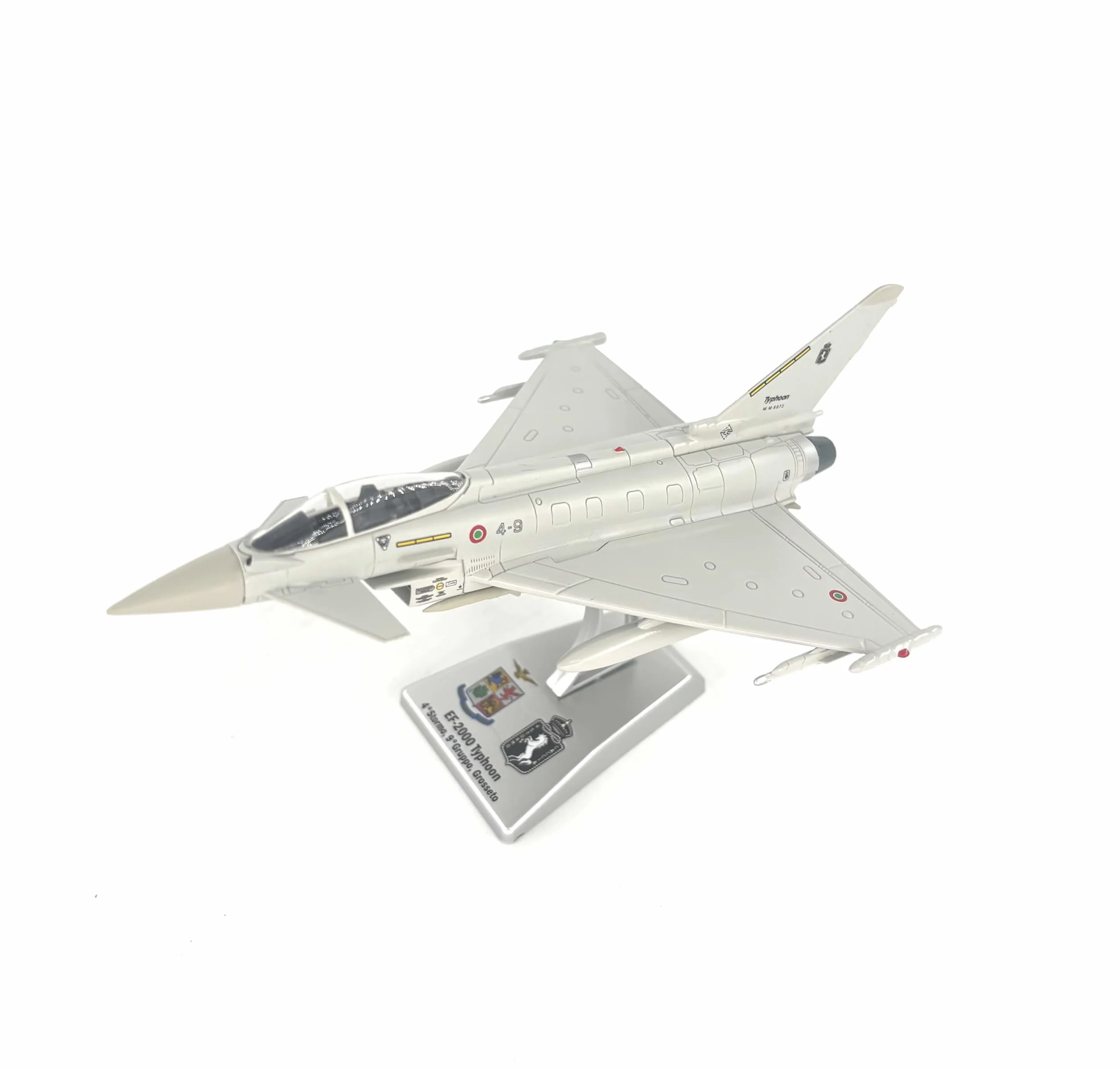 Italeri 48201 - Ef.2000 Typhoon 4° St.Grosseto Die Cast Model Scala 1:100