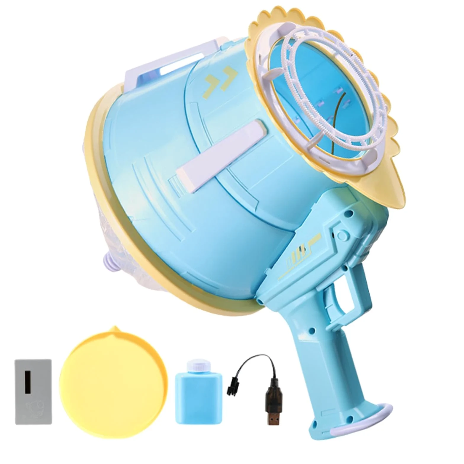 Macchina Bolle Giocattolo da Giardino Portatile | Macchina Per Bolle Da Esterno per Ragazzi Asilo Feste Vacanze Giardino Picnic Spiaggia Estivi Giochi