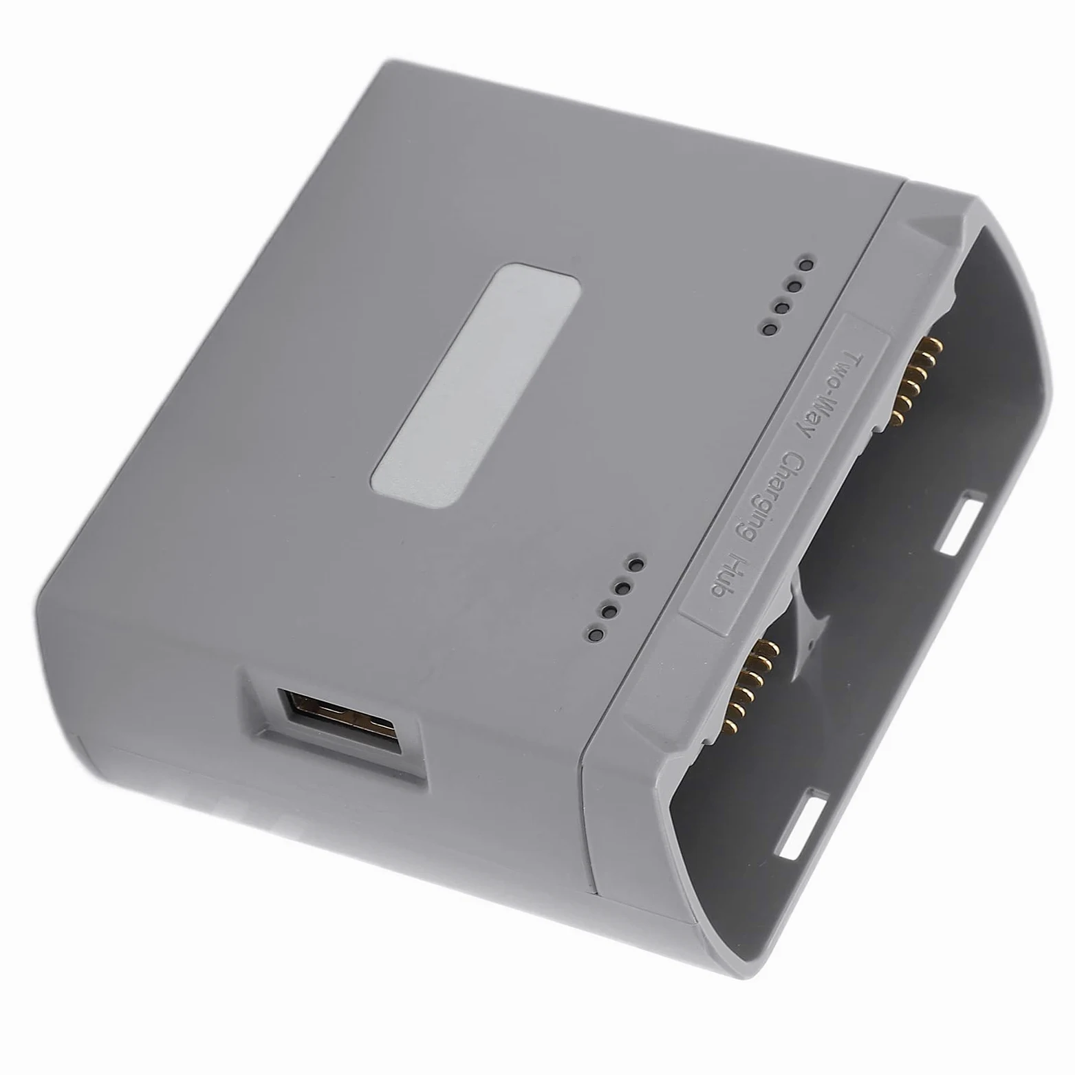 Fabater Hub di Ricarica Intelligente Bidirezionale per Mini 2 Mini SE, Caricabatterie Bidirezionale per Droni con Uscita USB Power Bank, Caricabatterie Multiplo Intelligente per Accessori UAV (GREY)