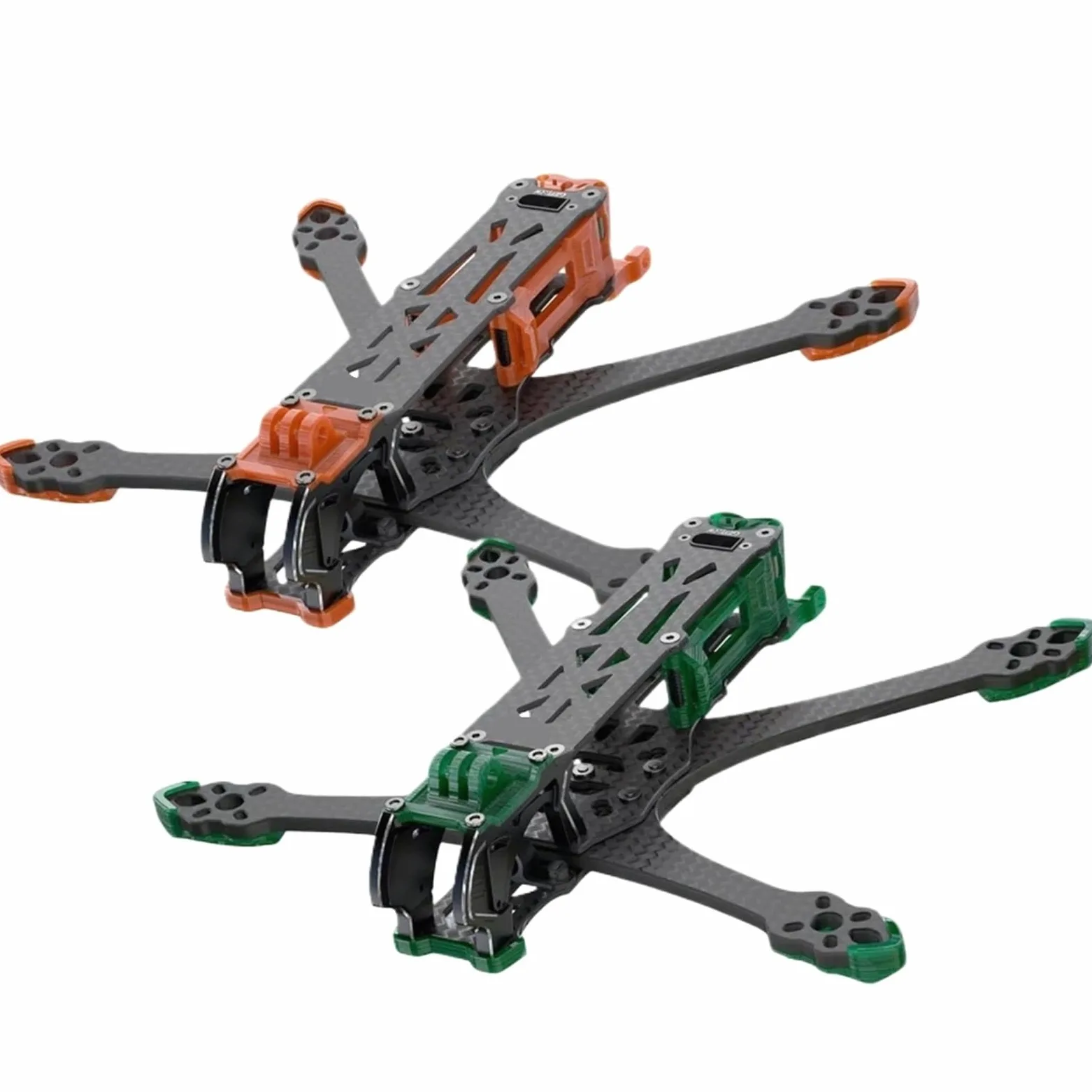 Kit telaio drone, compatibile con DJI, O4 Air Unit Pro, 3K | MK5 O4 Pro, 5 inch, telaio DC o wide X, fibra di carbonio, supporto camera 20mm(GEPRC MK5 (Orange))