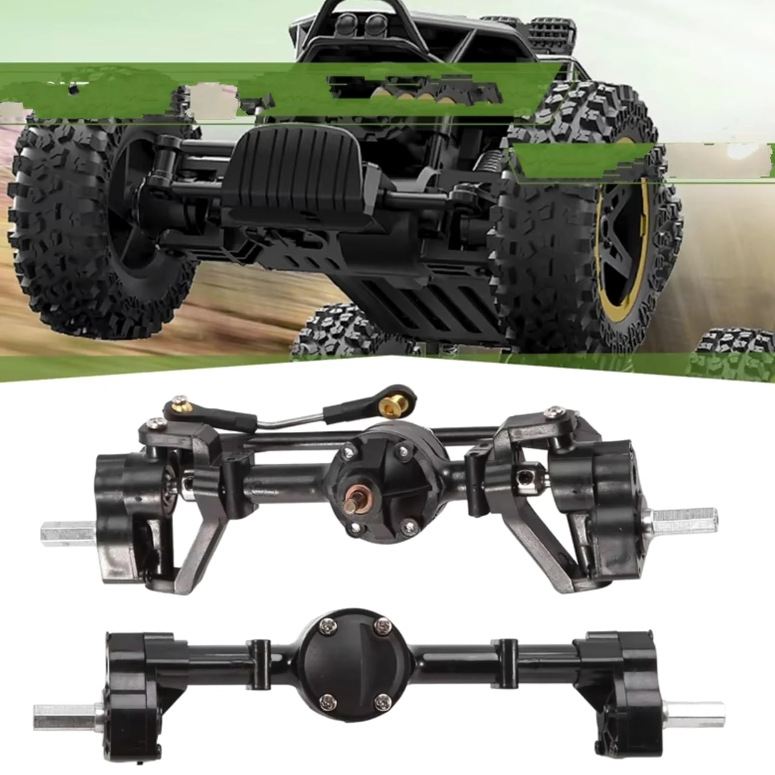 Compatibile Con WPL C14 C24 C24-1 C34 C44 B14 B24 1/16 RC Car Upgrade Parts Accessories 2 Pezzi Albero Di Trasmissione Anteriore E Posteriore Accessori