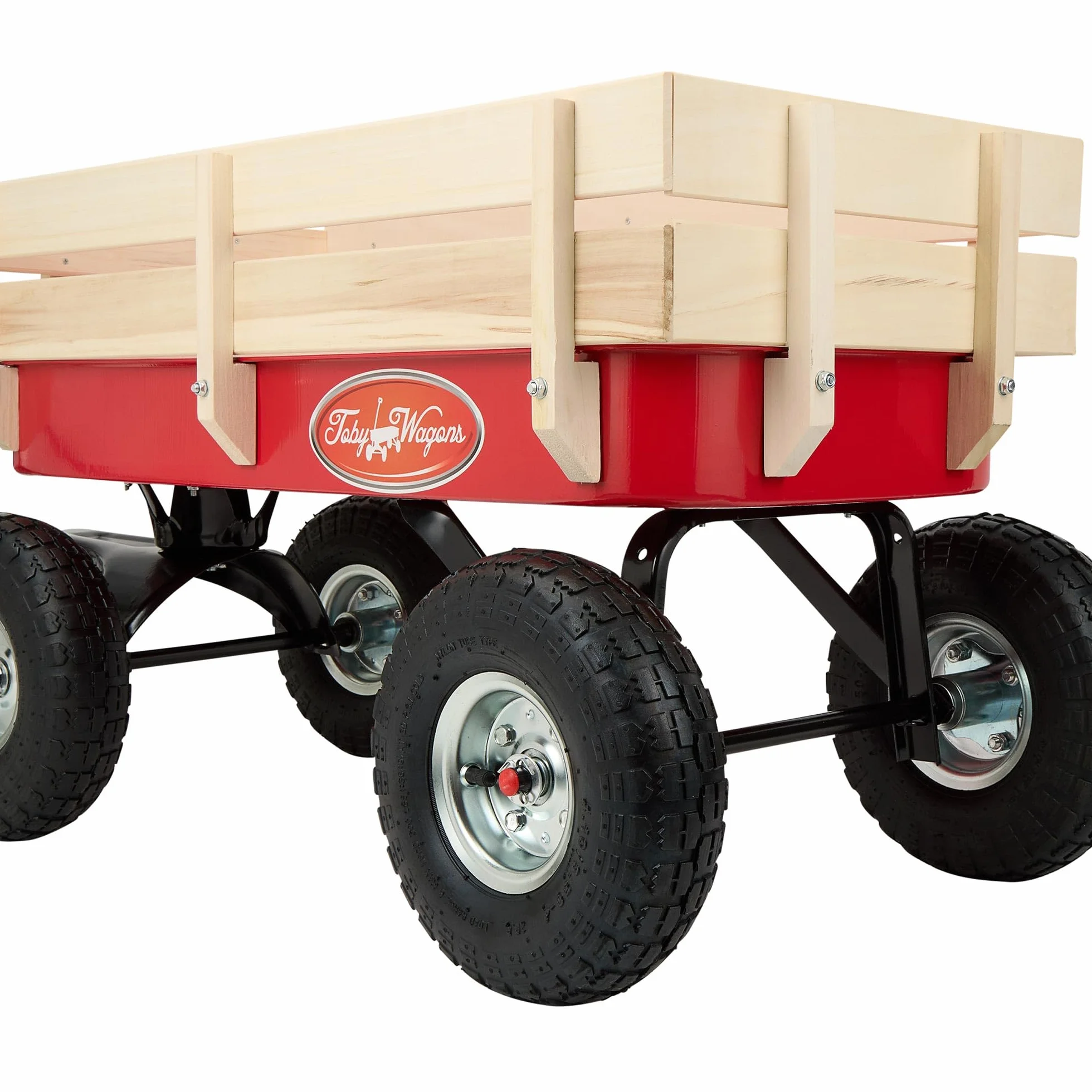 Carrello con Ruote Portatutto Carrello Spiaggia Carretti trainabili per bambini - Carrelli e vagoni da giardino - Tirare Lungo - Pull lungo carrello, Rimorchio, Retrò, Tirare, Kart, Cart