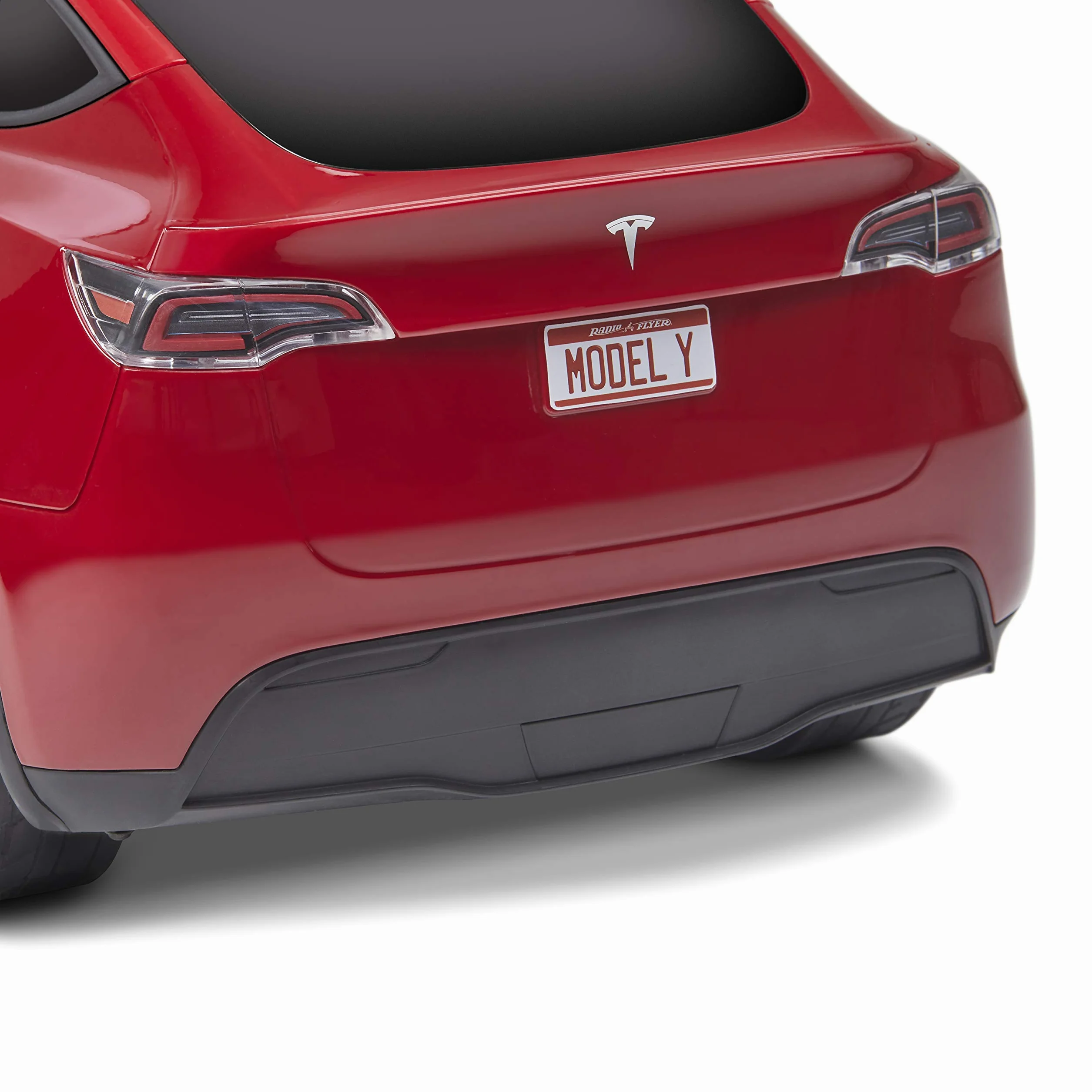 Radio Flyer My First Tesla Model Y, cavalcabile rosso per bambini 1,5-4 anni
