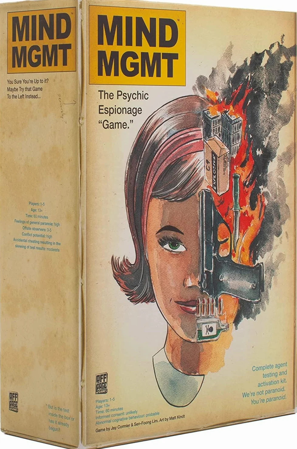 Surfin Meeple OTPG001KTG Mind MGMT The Psychic Spionaggio Gioco - Versione Inglese
