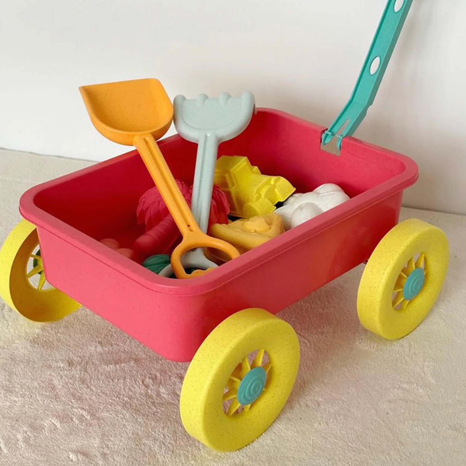 Beach Toys, Kit di costruzione di sabbia 8 pezzi giocattoli di sabbia per | Playset esterno interattivo per spiaggia di mare al di fuori del campeggio