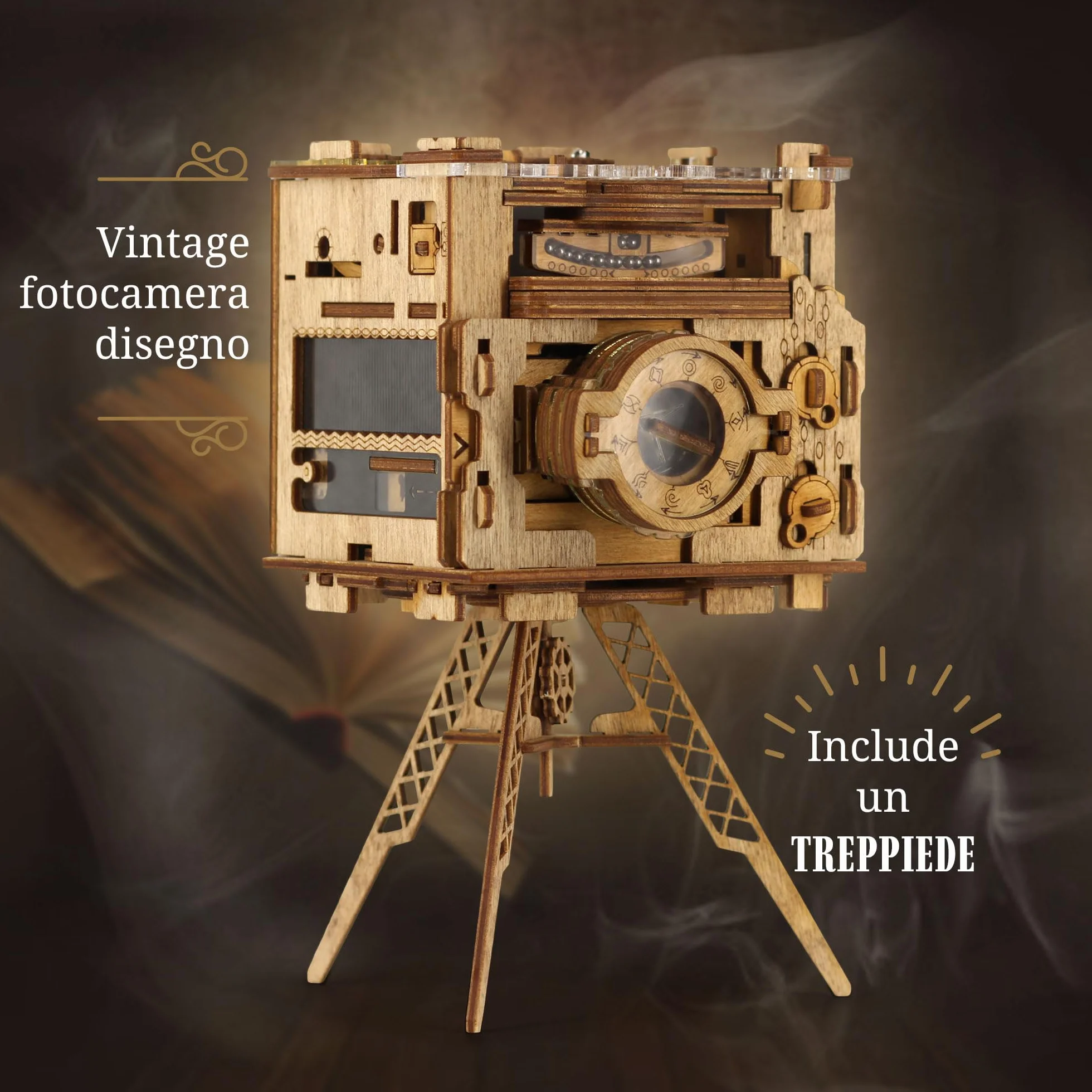 iDventure Cluebox PRO - Camera di Sherlock - Escape Room gioco in legno - Scatola rompicapo a Labirinto - Scatola regalo - regalo fidanzato - puzzle 3D - iq puzzle rompicapo - regalo per lui