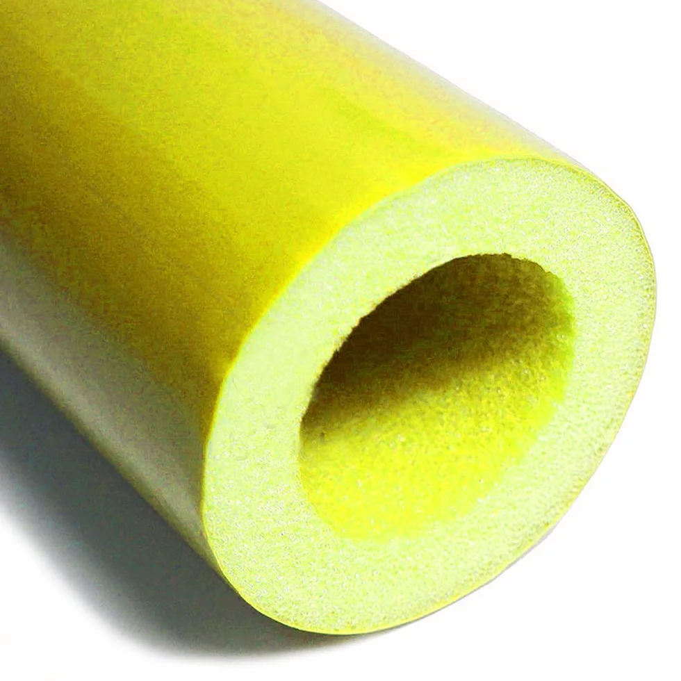 Spugna Protettiva in Gommapiuma Rivestita PVC per Area Giochi/Playground da Interno ed Esterno - 2,40mt - Pacco da 4 Pezzi - 13 Colori Disponibili (Giallo)