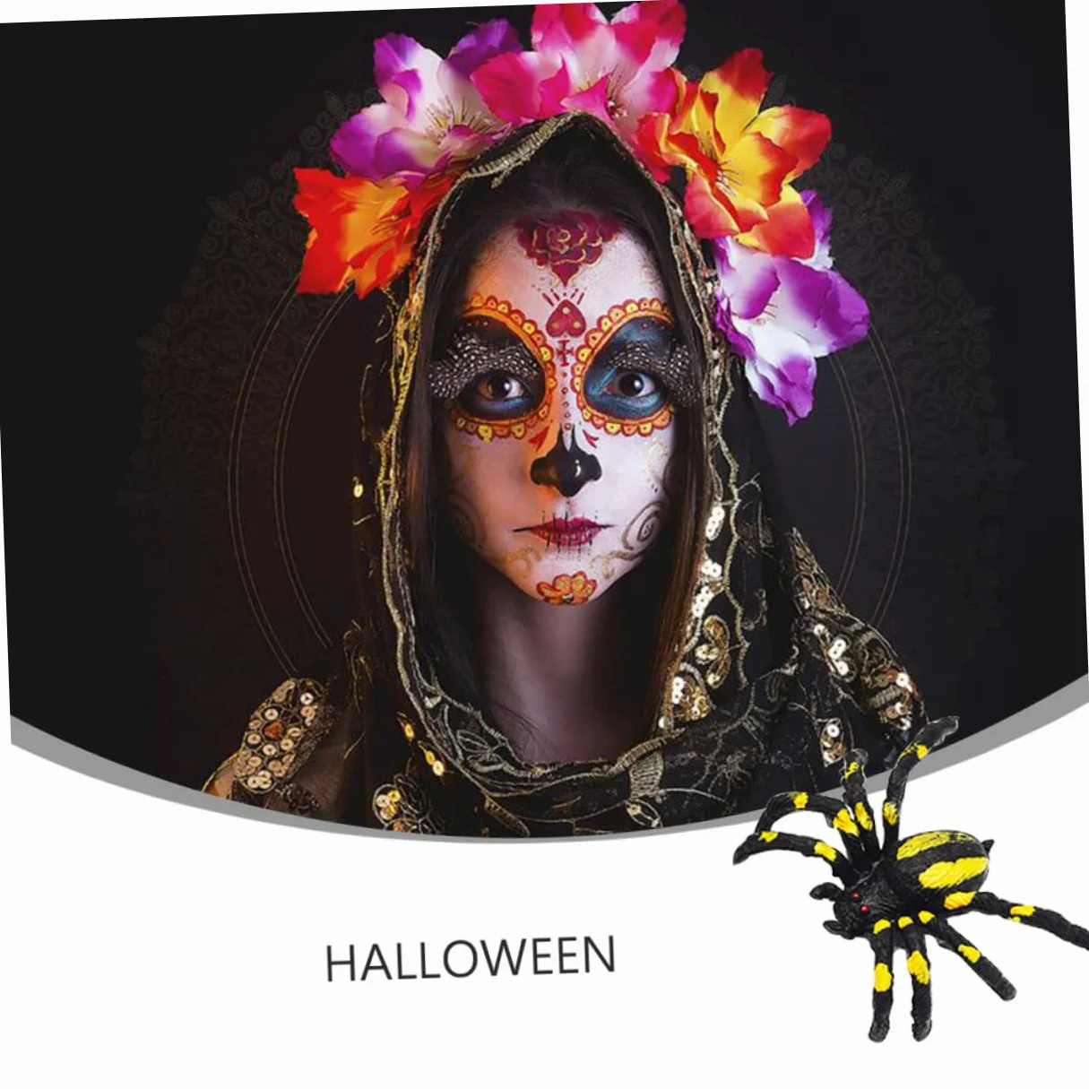 ibasenice 90pezzi Spiders Artificiali Per Halloween Giocattoli Spaventosi Realistici Per Feste e Scherzi Decorazioni Per Party e Eventi Di Paura