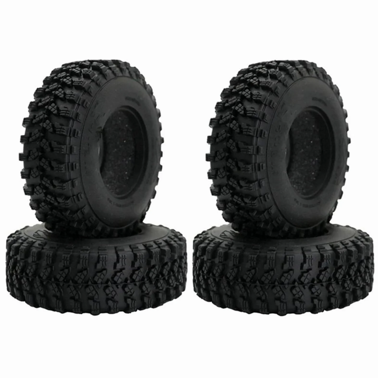 RC Pneumatici Ruote Compatibile Con Traxxas Per TRX4 Per D90 Per Axial SCX10 Per Redcat Per MST 4PCS 106Mm 1.9 Pneumatici Delle Ruote In Gomma 1/10 RC Crawler Car