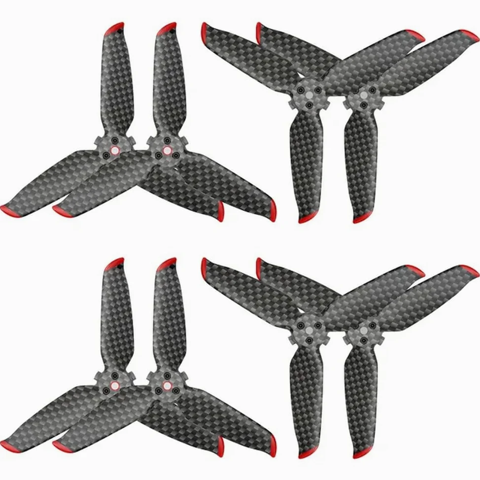 Eliche leggere pieghevoli a basso rumore in fibra di carbonio 5328S per accessori compatibili con droni FPV(5328s Props 8pcs)